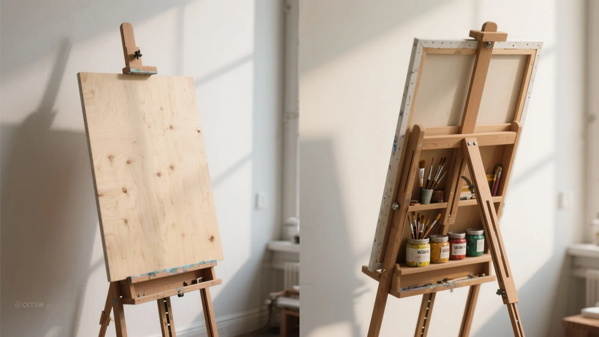 Fold-down Studio Easel