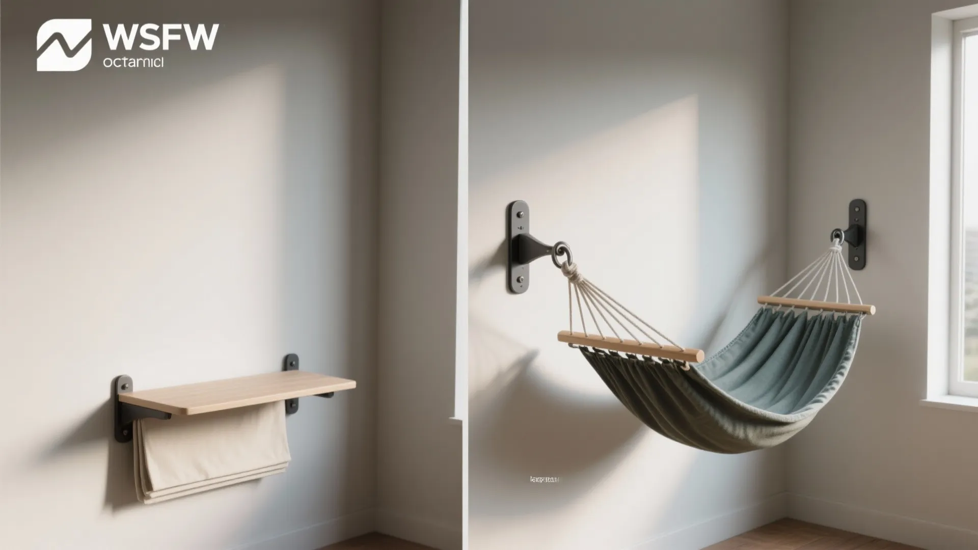 5. Fold-down perch or hammock that tucks away