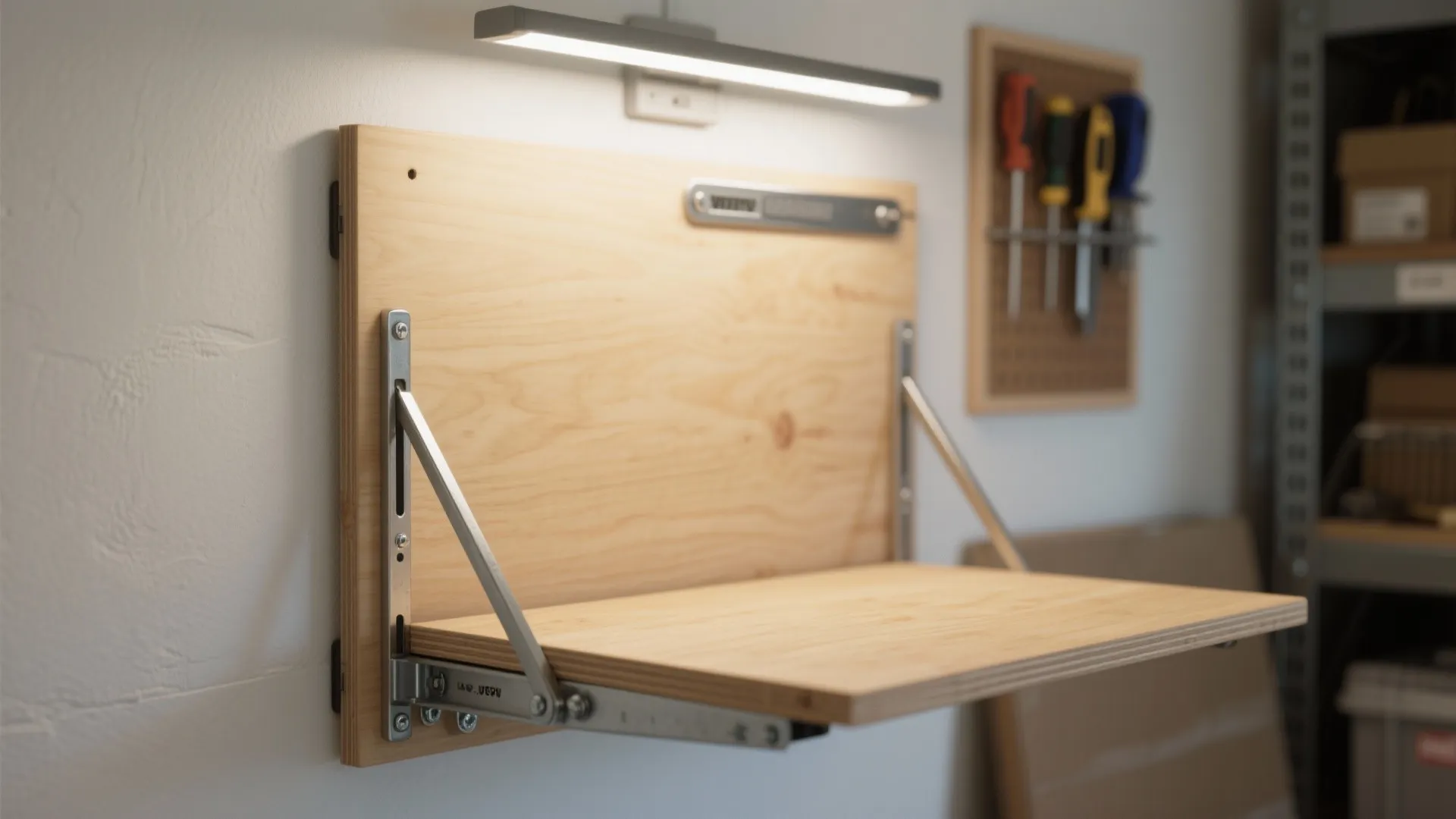 A Fold-Down Work Surface (Bonus: Dual-Use)