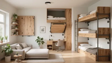 Fold Down Beds: 5 Small Space Ideas