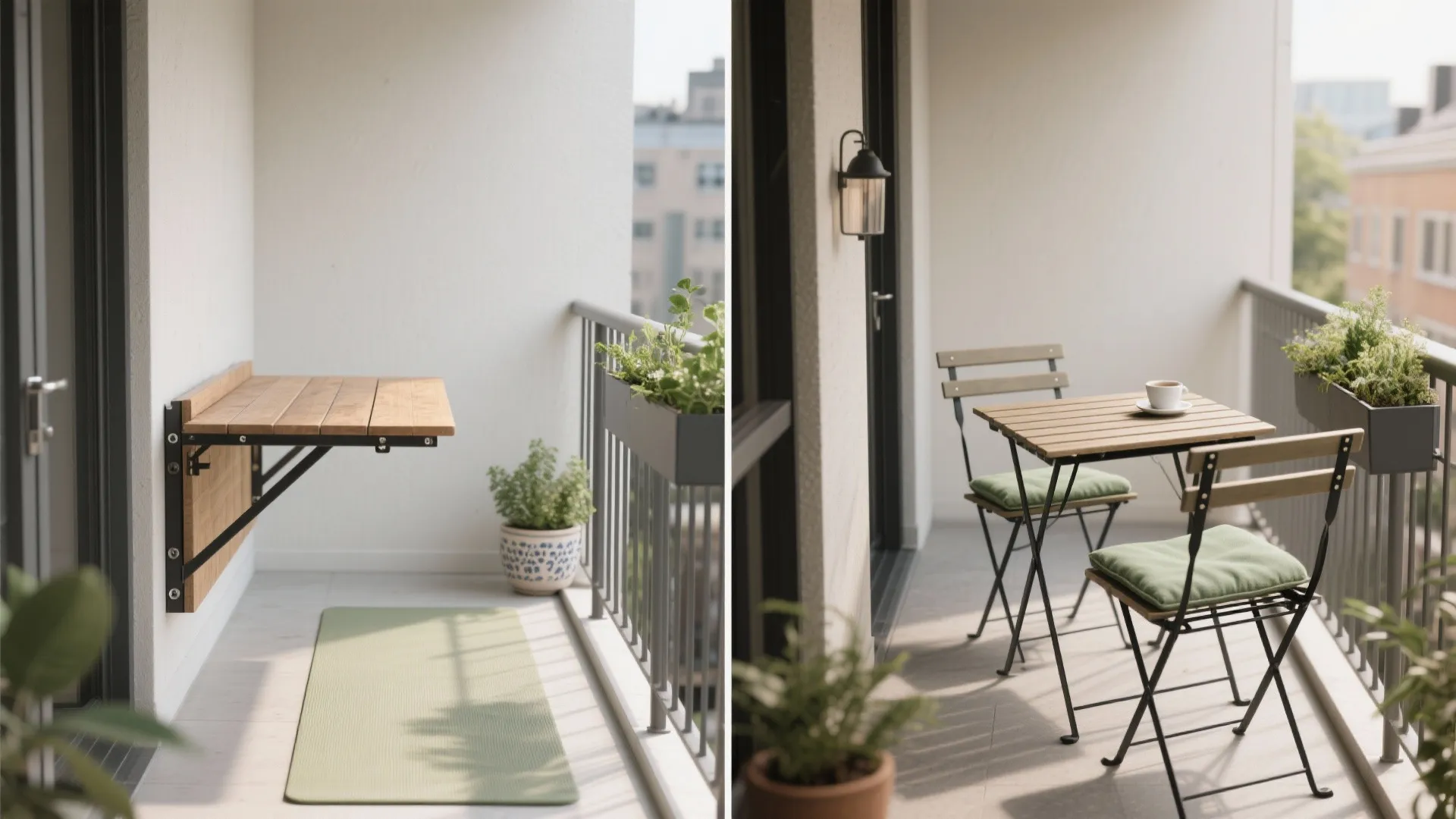 Fold-Down Furniture That Disappears