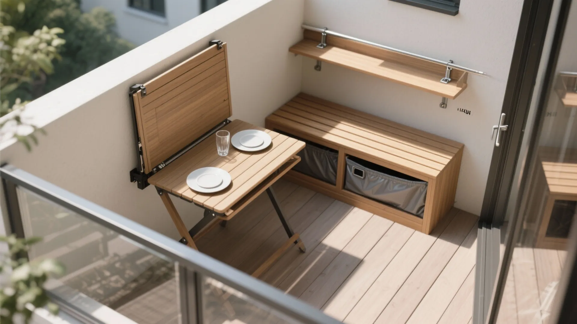 Storage Benches and Fold‑Down Surfaces