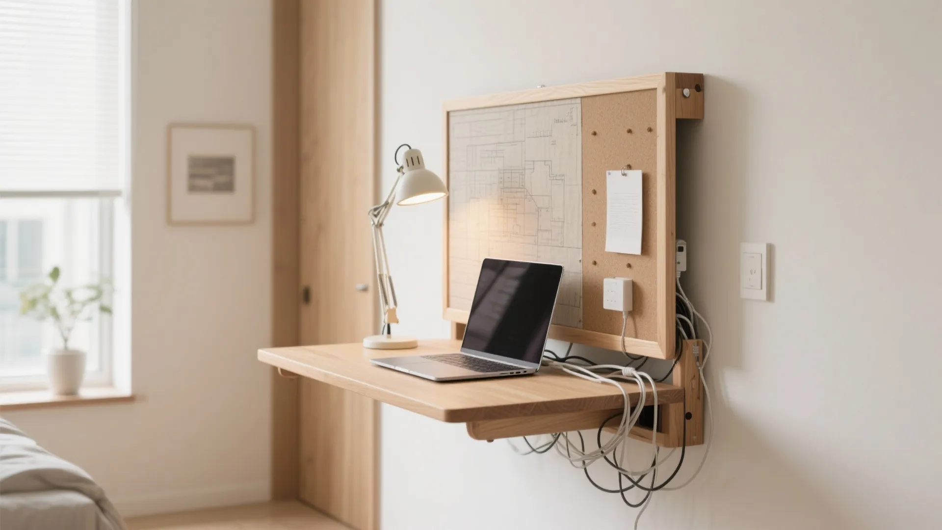 6. ワークとリラックスは“奥行45cmの折畳み”で共存