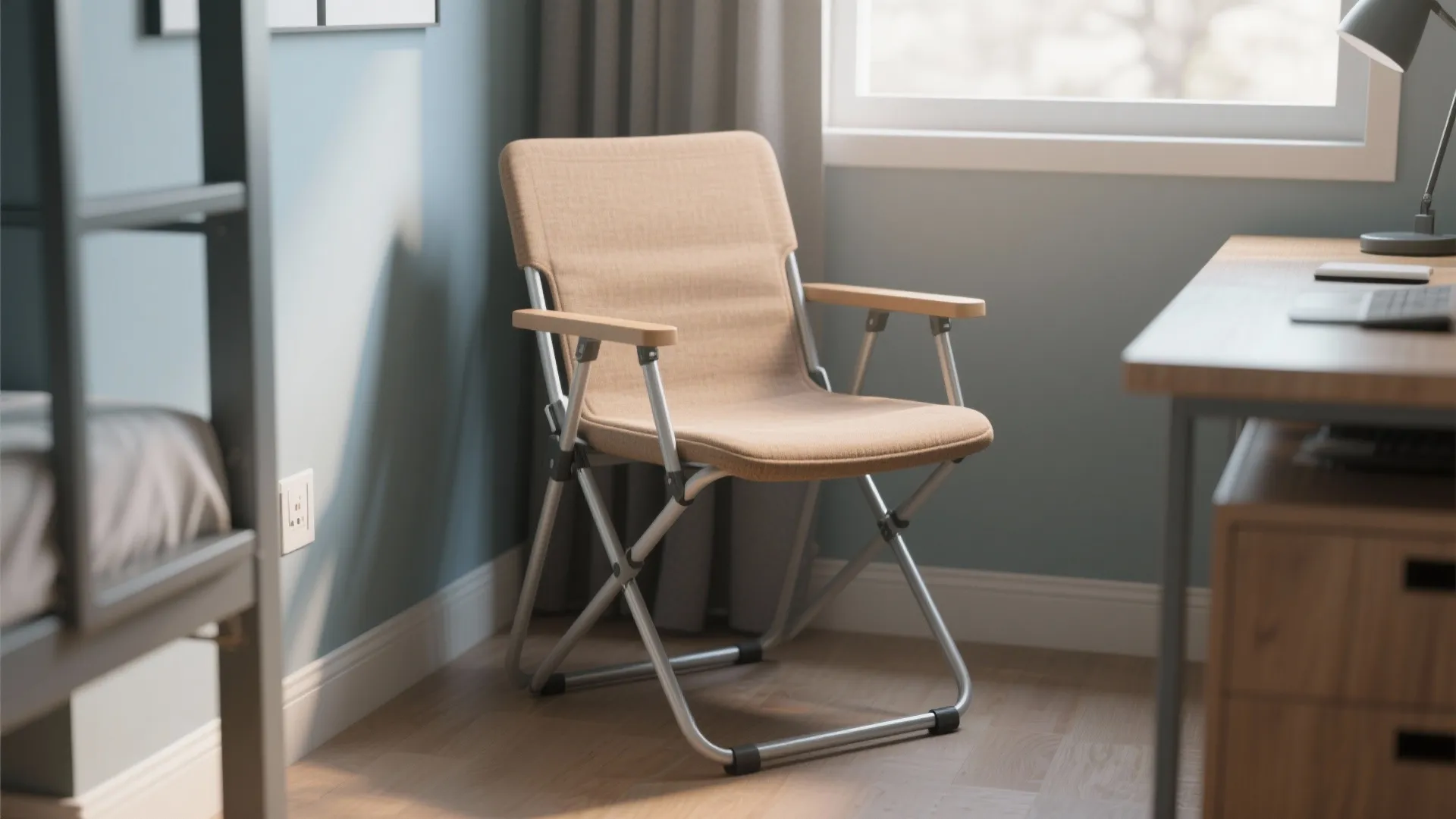 1. Folding Accent Chairs