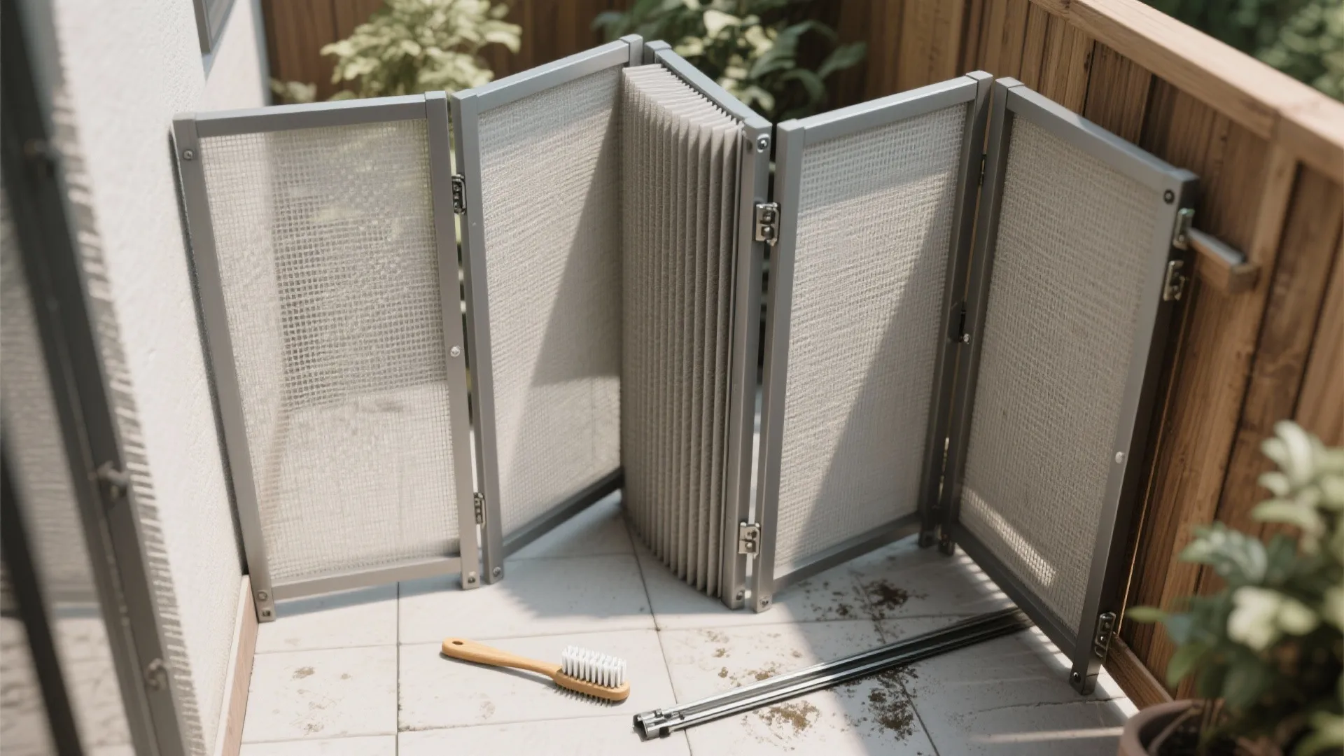 Folding Accordion Screen