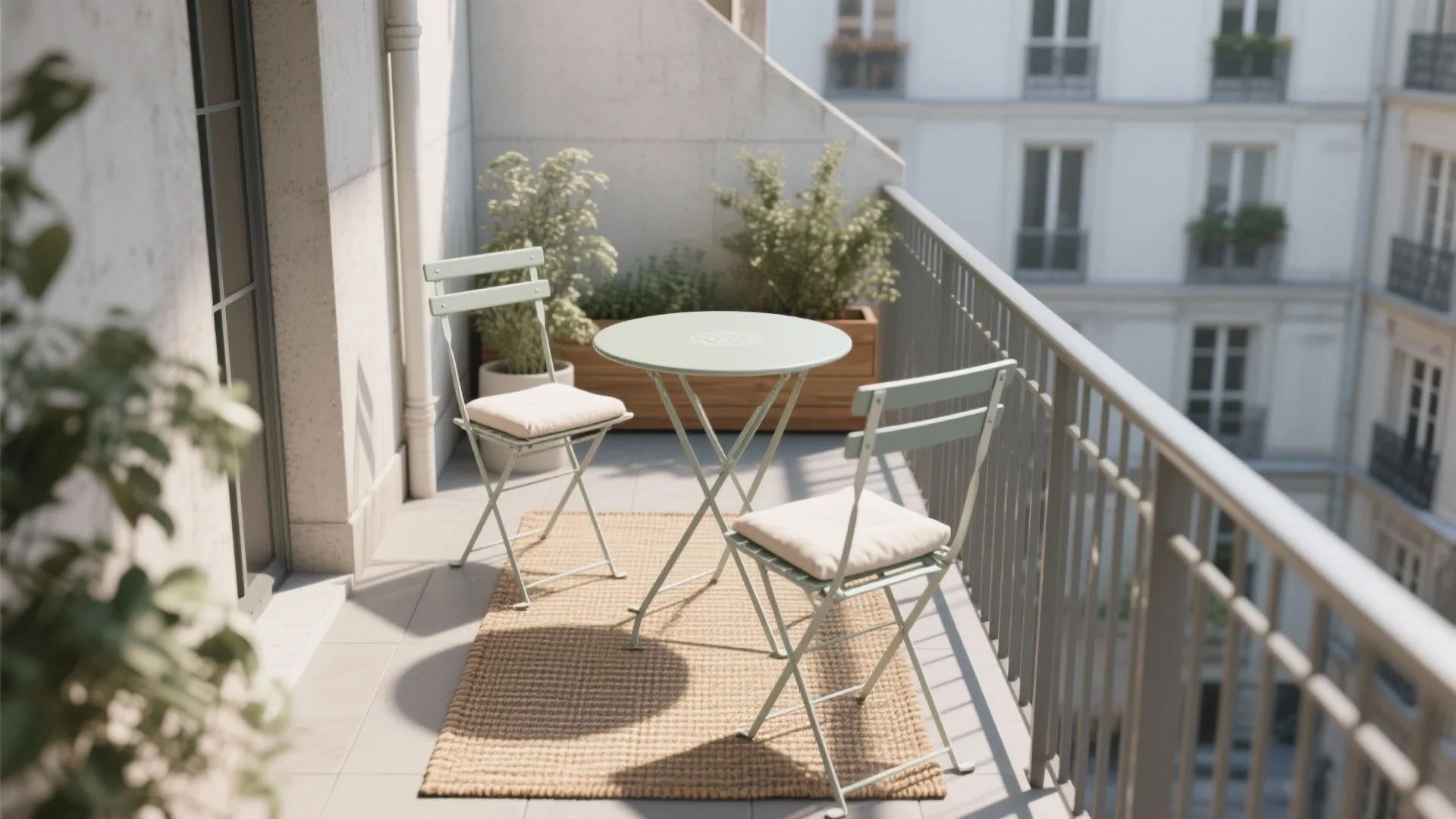 Folding bistro sets that actually fit