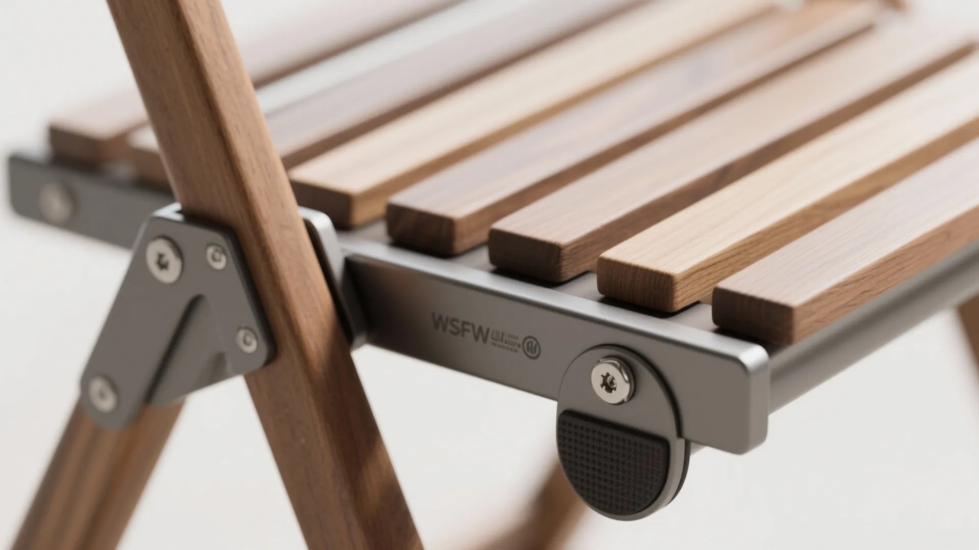 Compact café furniture that folds flat