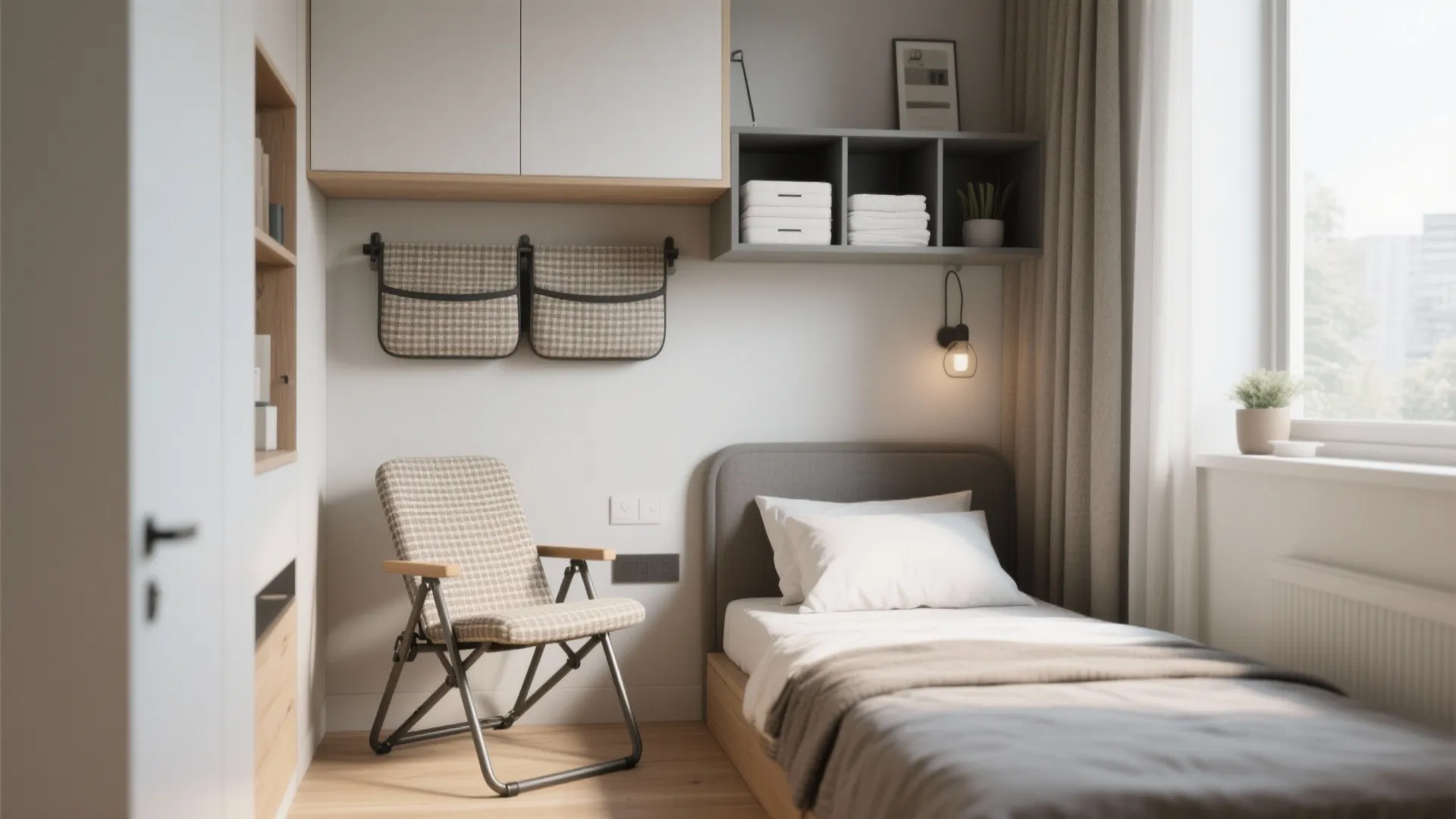 2. Folding or Stackable Chair