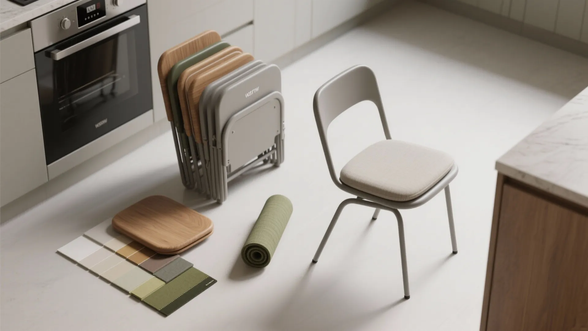 4. Stackable or folding chairs: flexibility wins