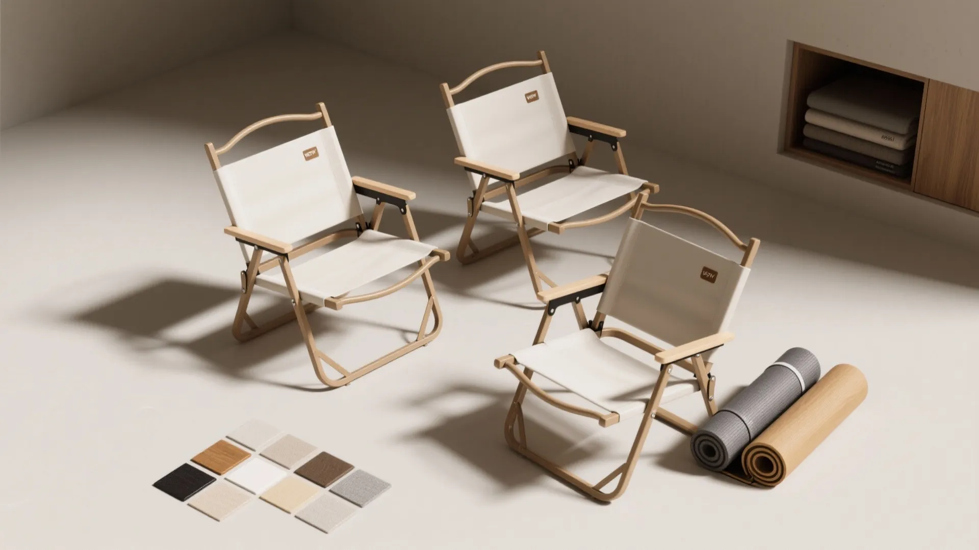 4. Space-Saving Folding or Stackable Designs