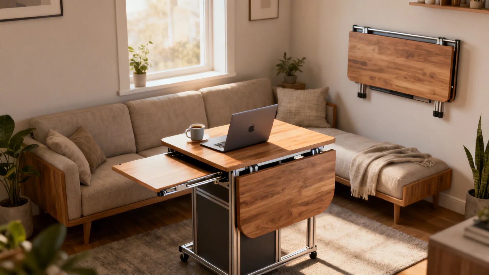 5 Folding Coffee Table Ideas for Small Living Rooms