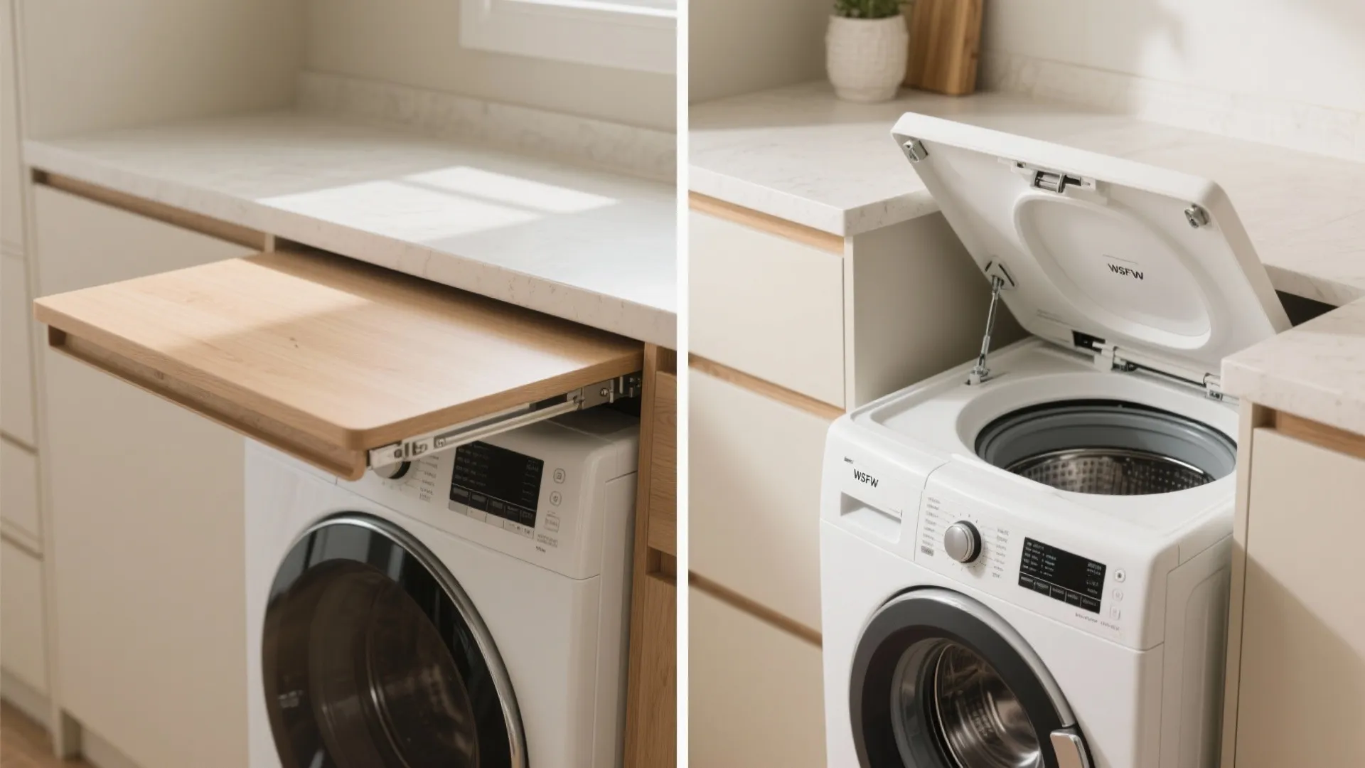 2. Use a Folding Counter That Sits Over the Lid