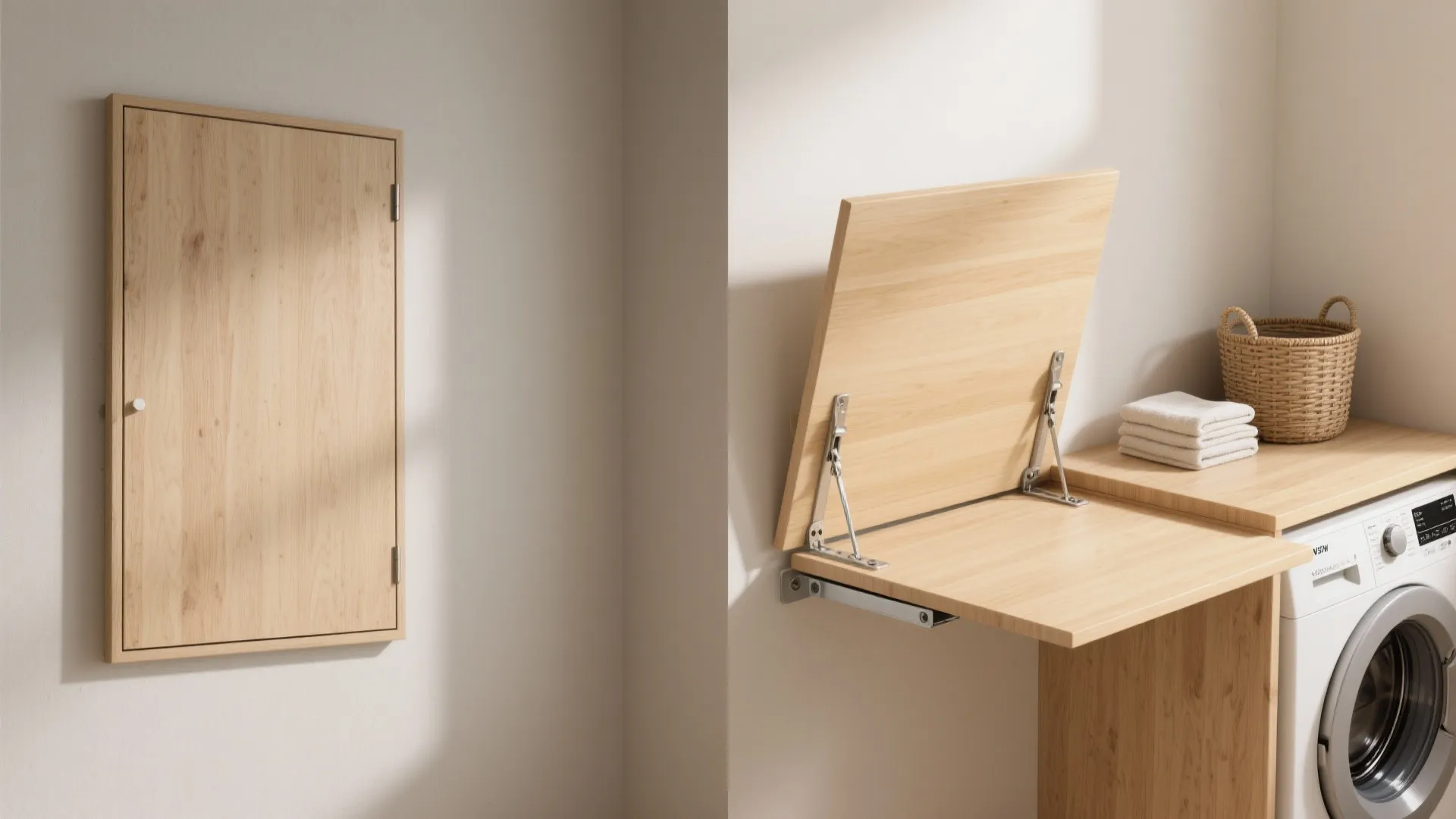 2. Folding Counter That Disappears
