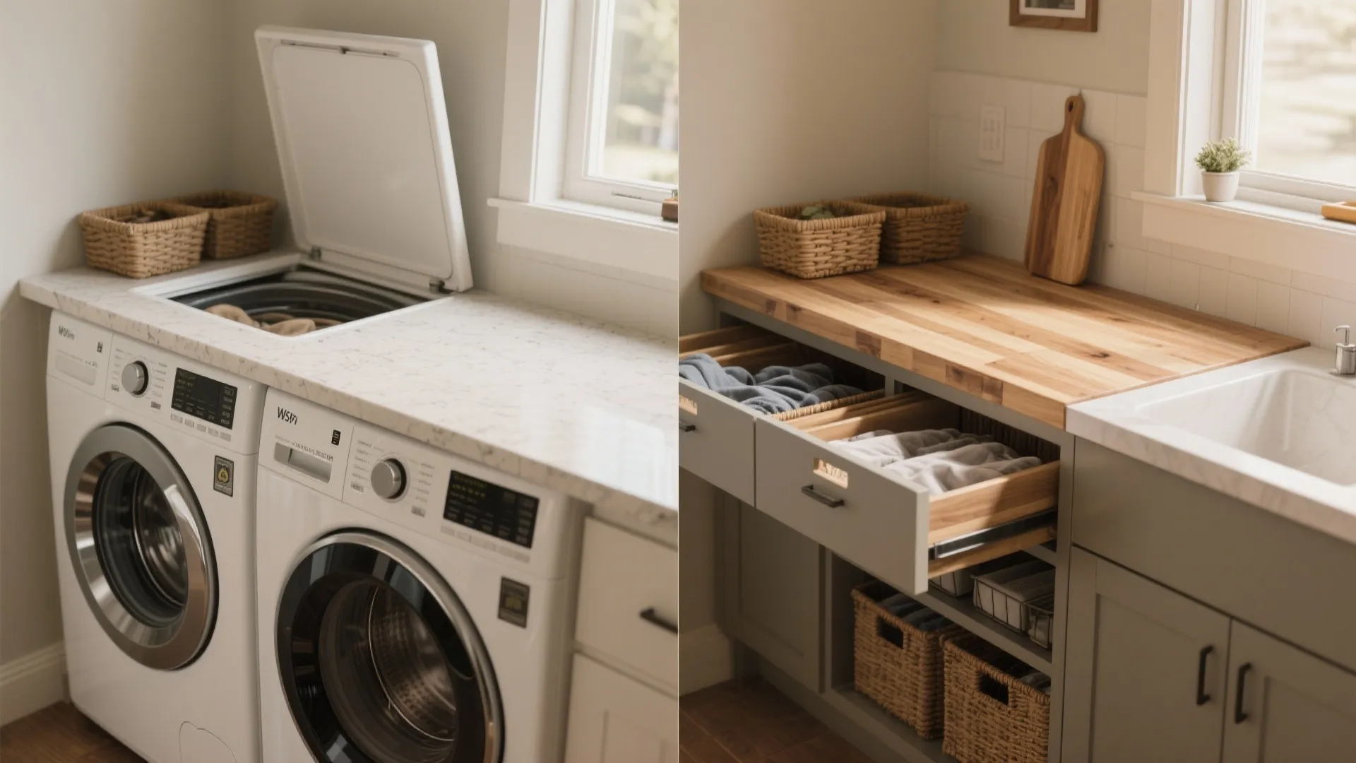 2. Create a folding counter that doubles as a lid