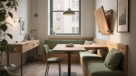 Folding Dining Room Table — 5 Space-Saving Ideas