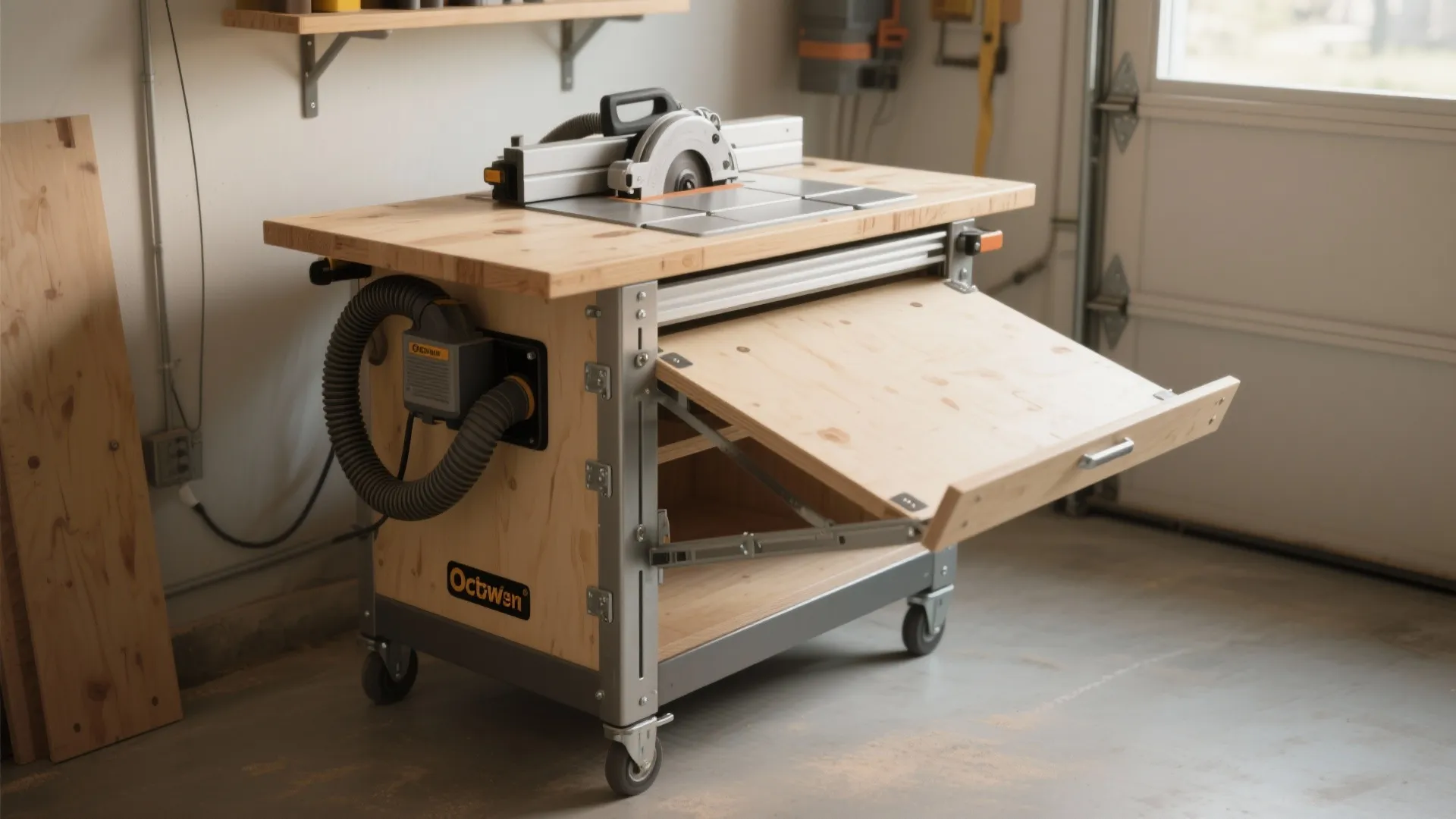 5 DIY Table Saw Cart Ideas for Small Workshops