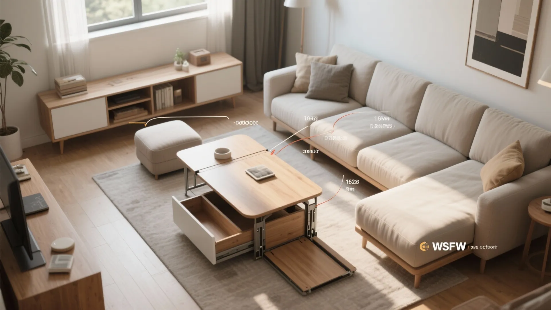 4. Furniture that folds, tucks, or morphs