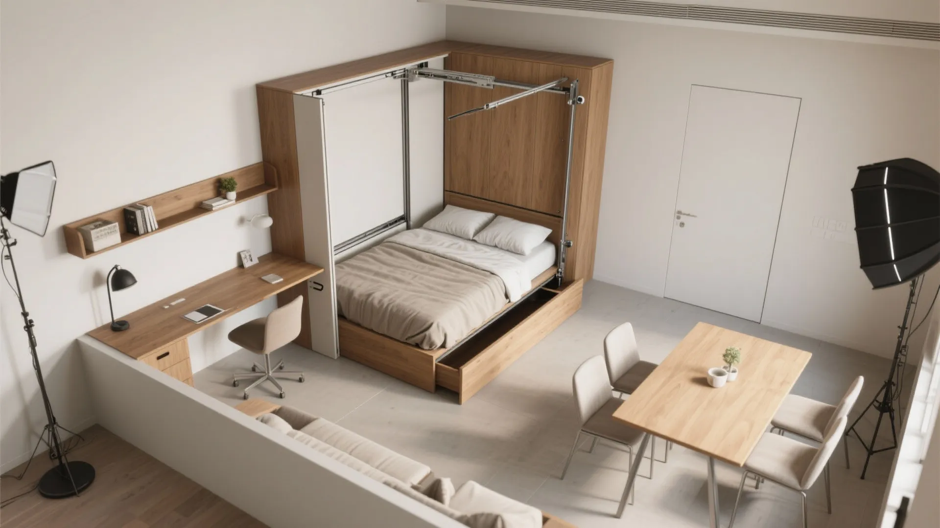 Flexible Furniture That Folds, Slides, or Hides