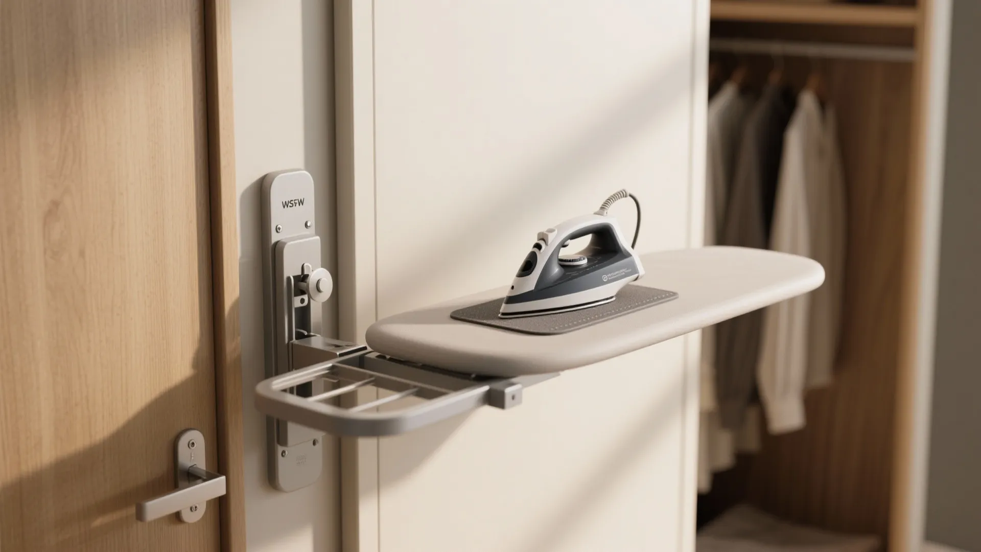 2. Use a Slim Folding Ironing Station