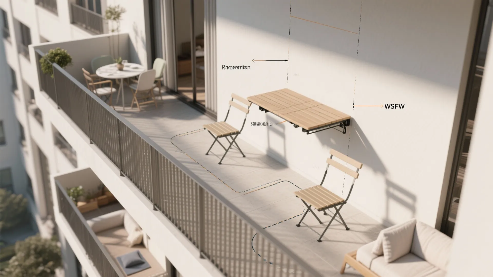 Modular Seating That Folds Away