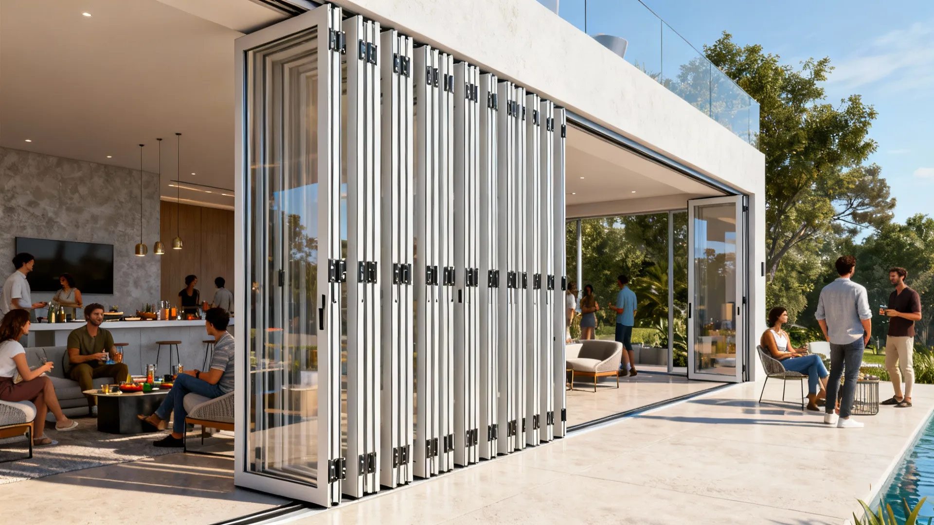 5. Multi-Track Folding Sliders for Flexible Openings