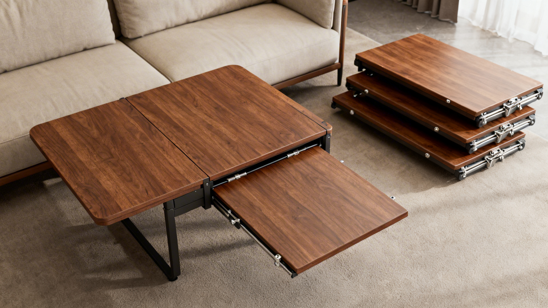 Compact Nesting Dining Table Small Living Dining Room Feels Cramped? 5 Layout Fixes