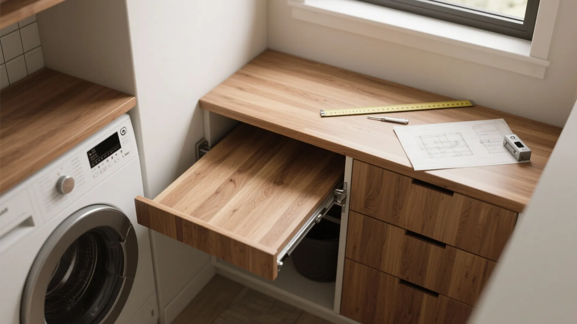 3. Nook with a Folding Surface