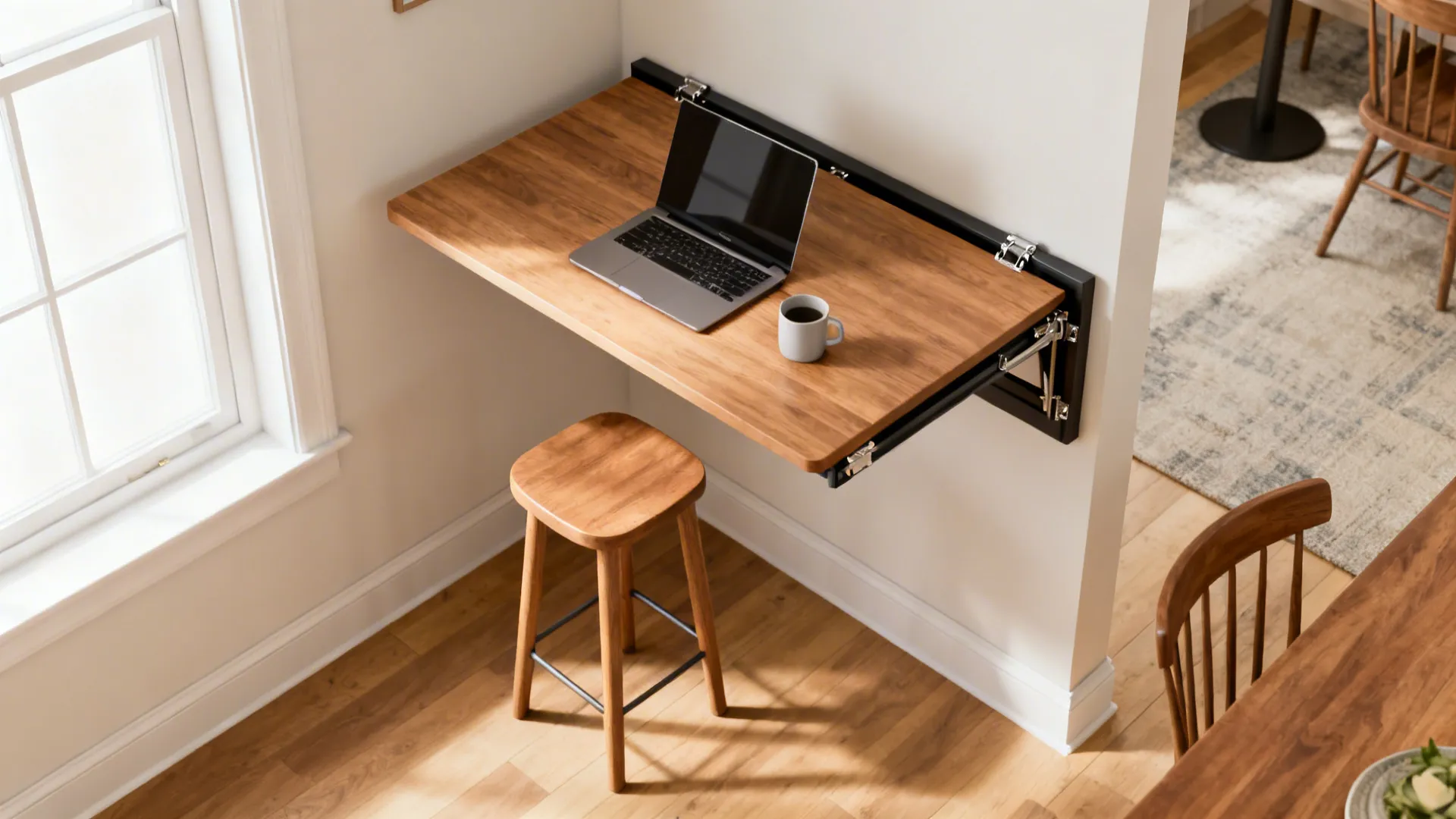 5. Folding Nook Table for Flexibility