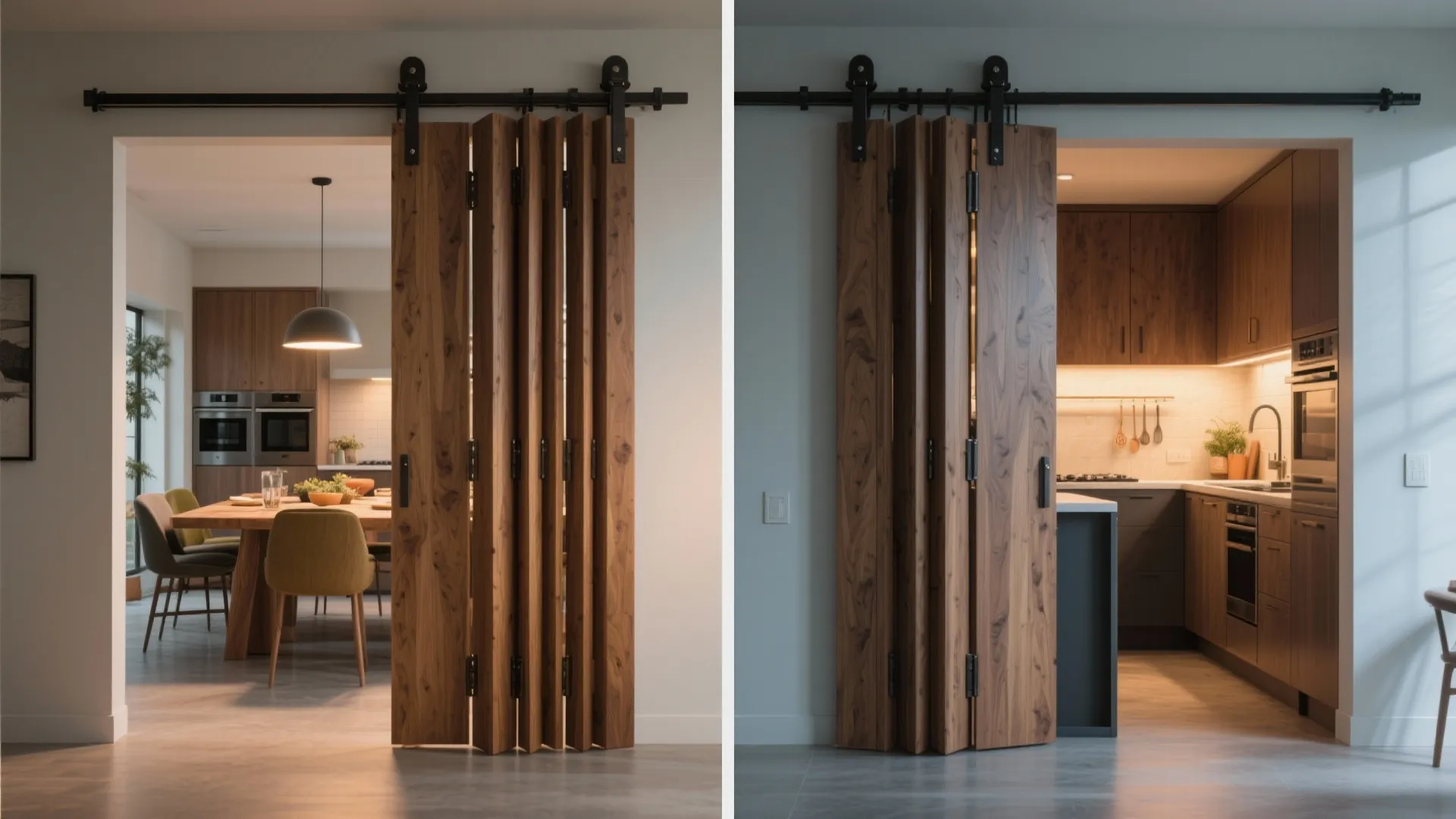 4. Folding or Sliding Panels