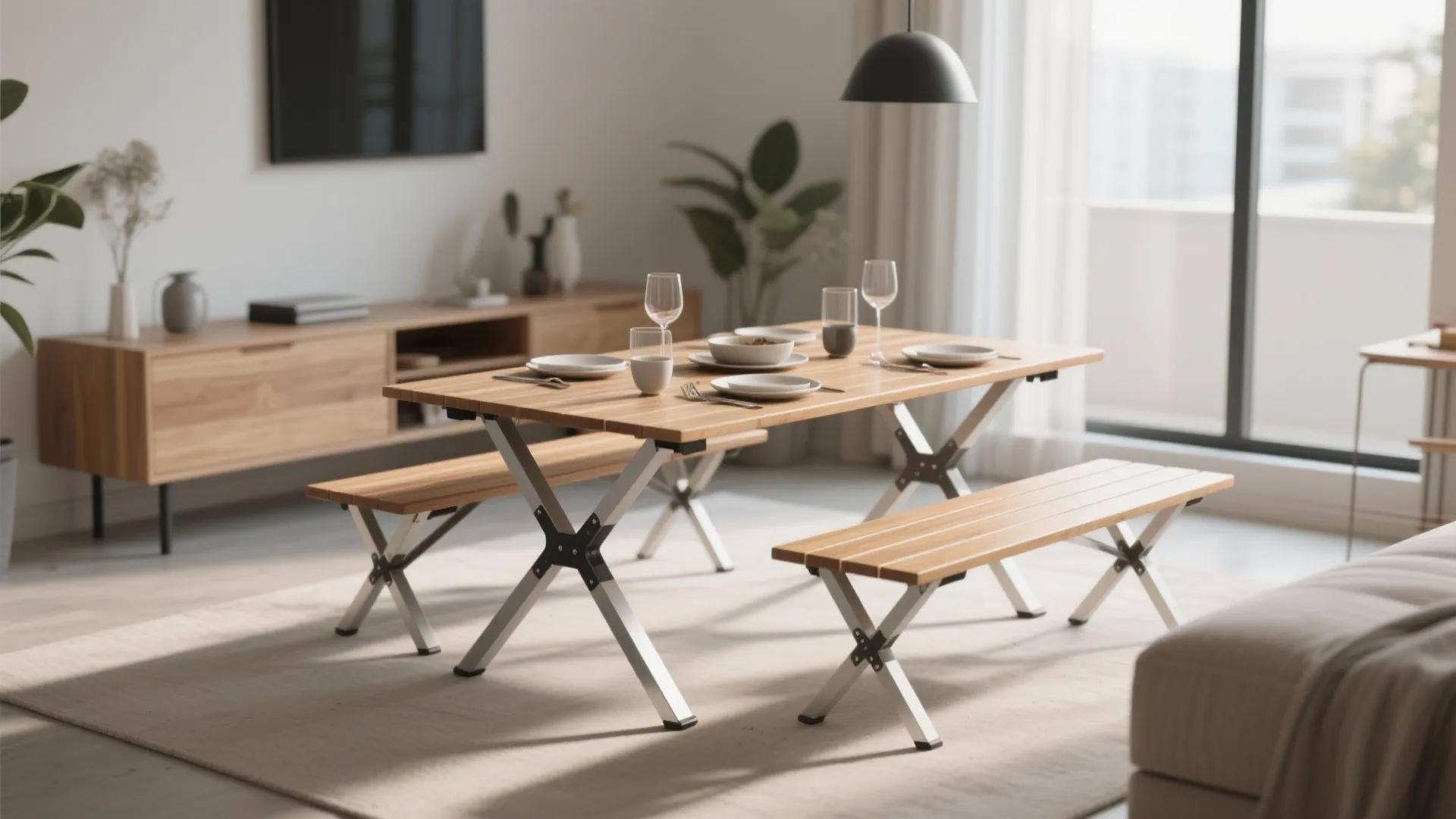 10. Folding Picnic Tables