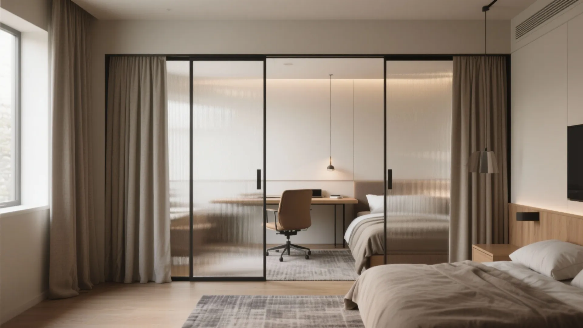 4. Folding screens and sliding partitions