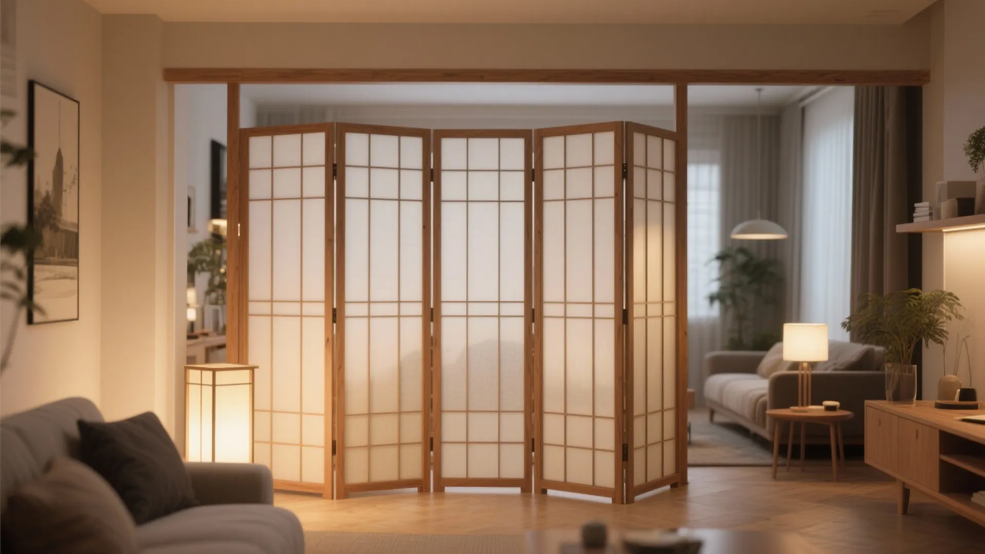 Folding screen artistry