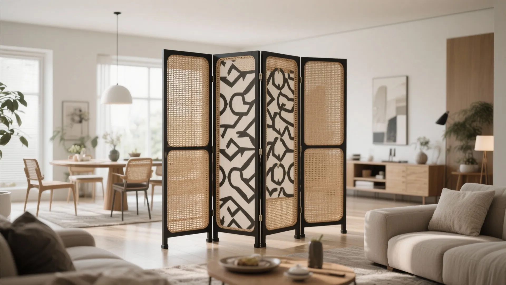 Folding Screens for Flexible Division
