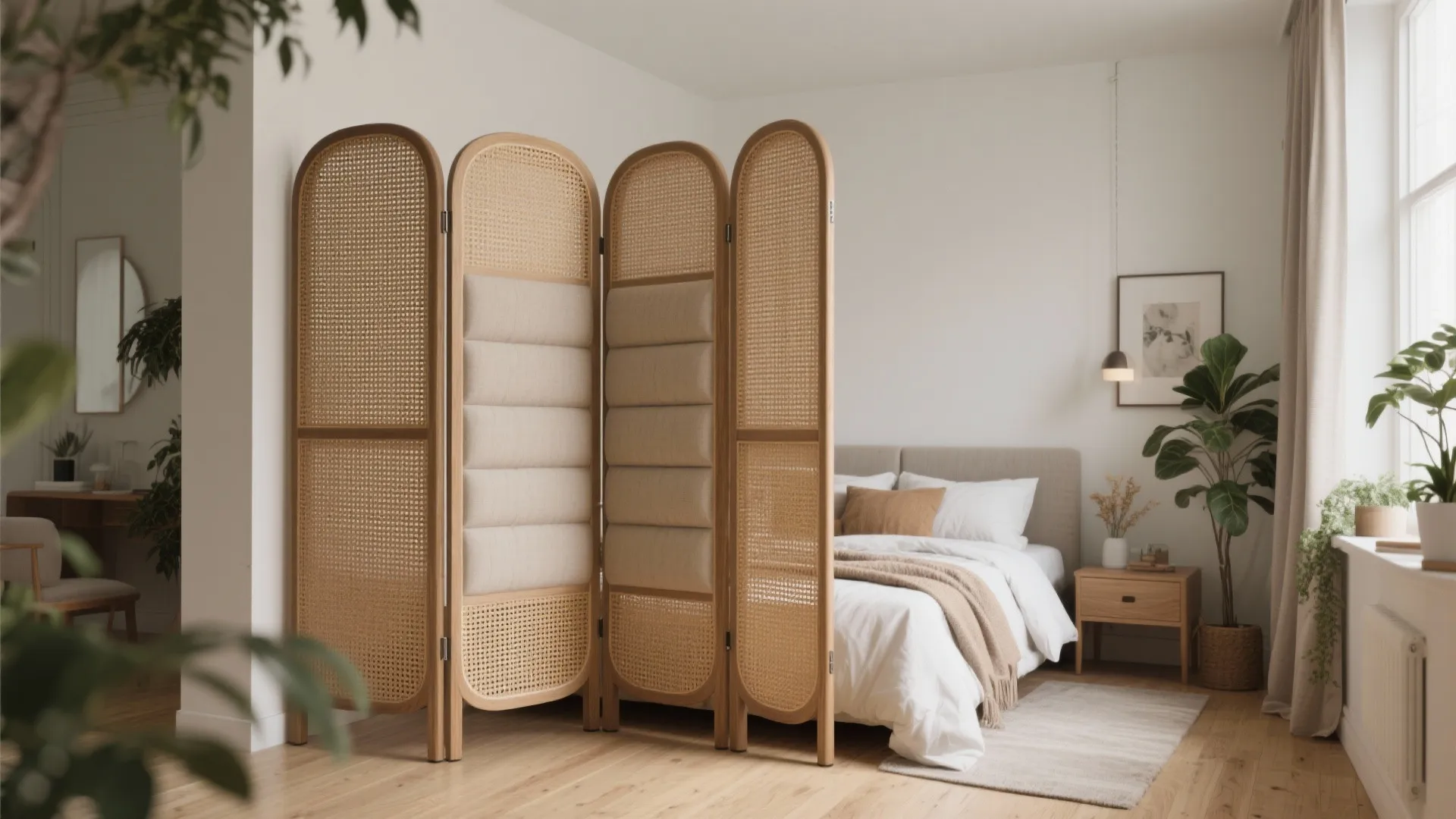 5. Folding screens and movable panels for ultimate flexibility