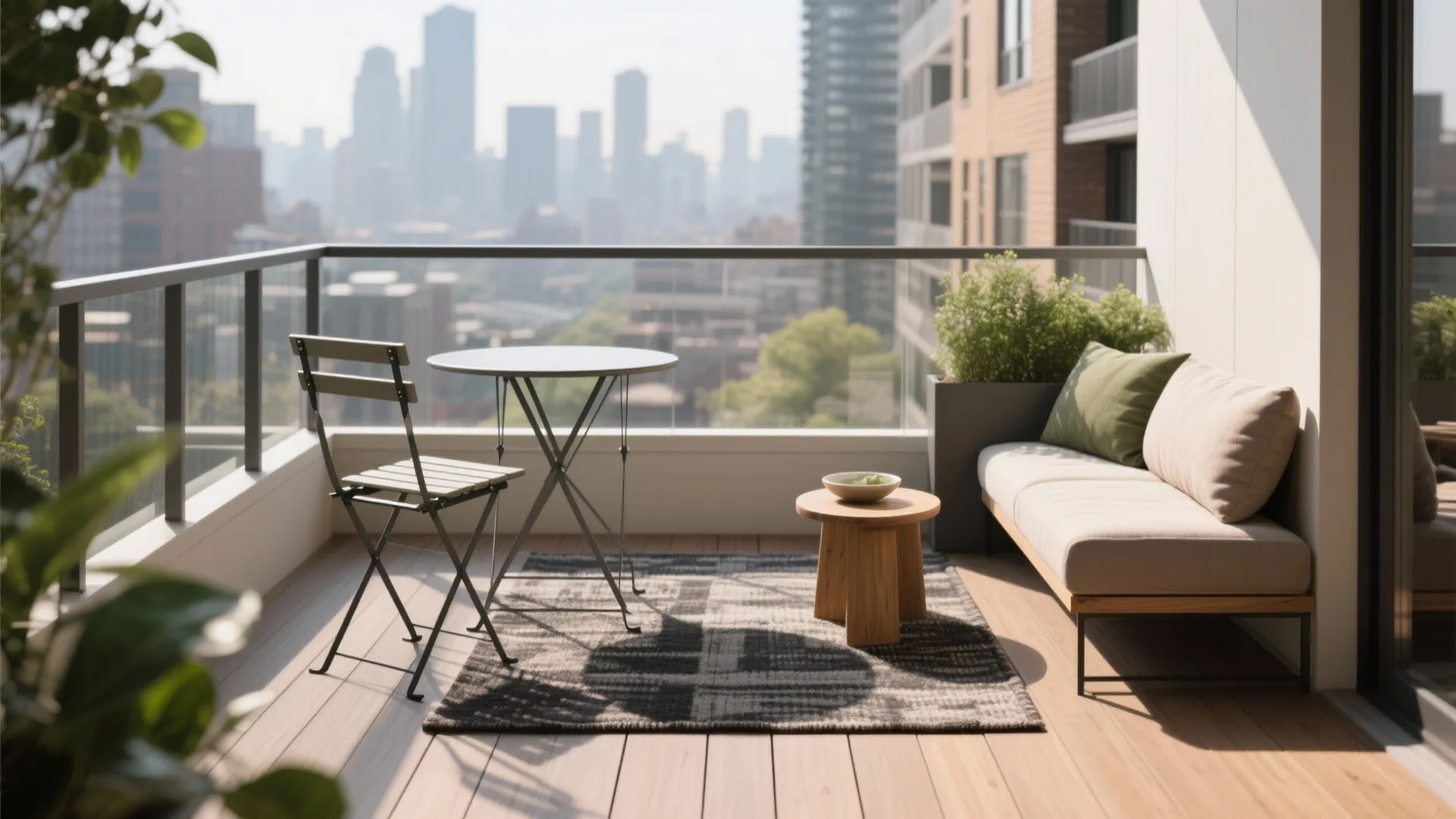 Minimalist seating that folds and flows