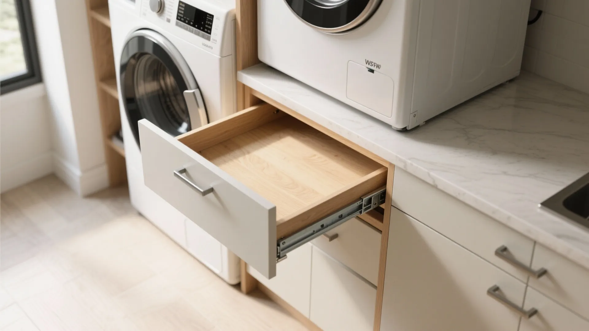 2. Folding station over the stack