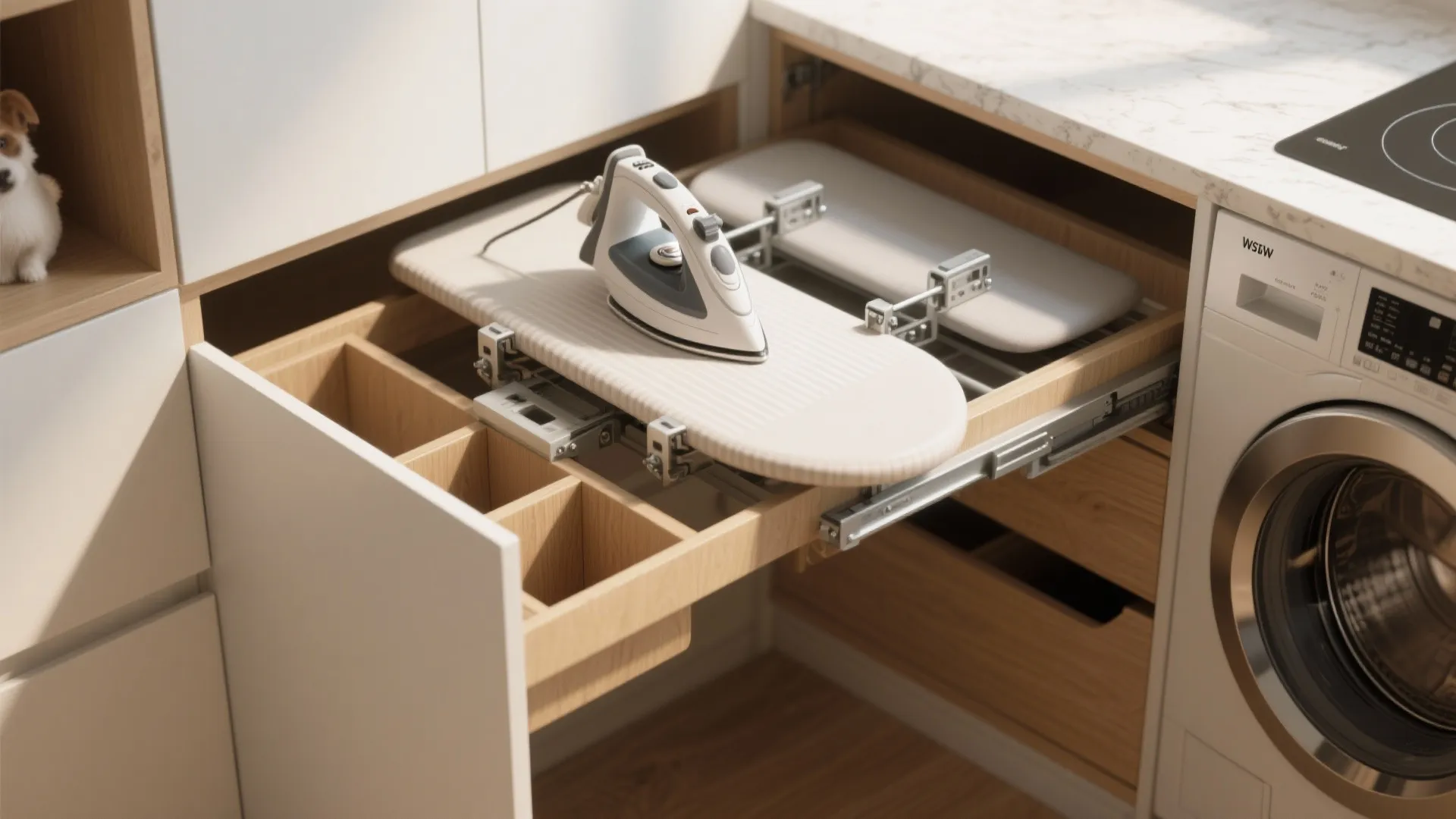 4. Multi-function folding station cabinets