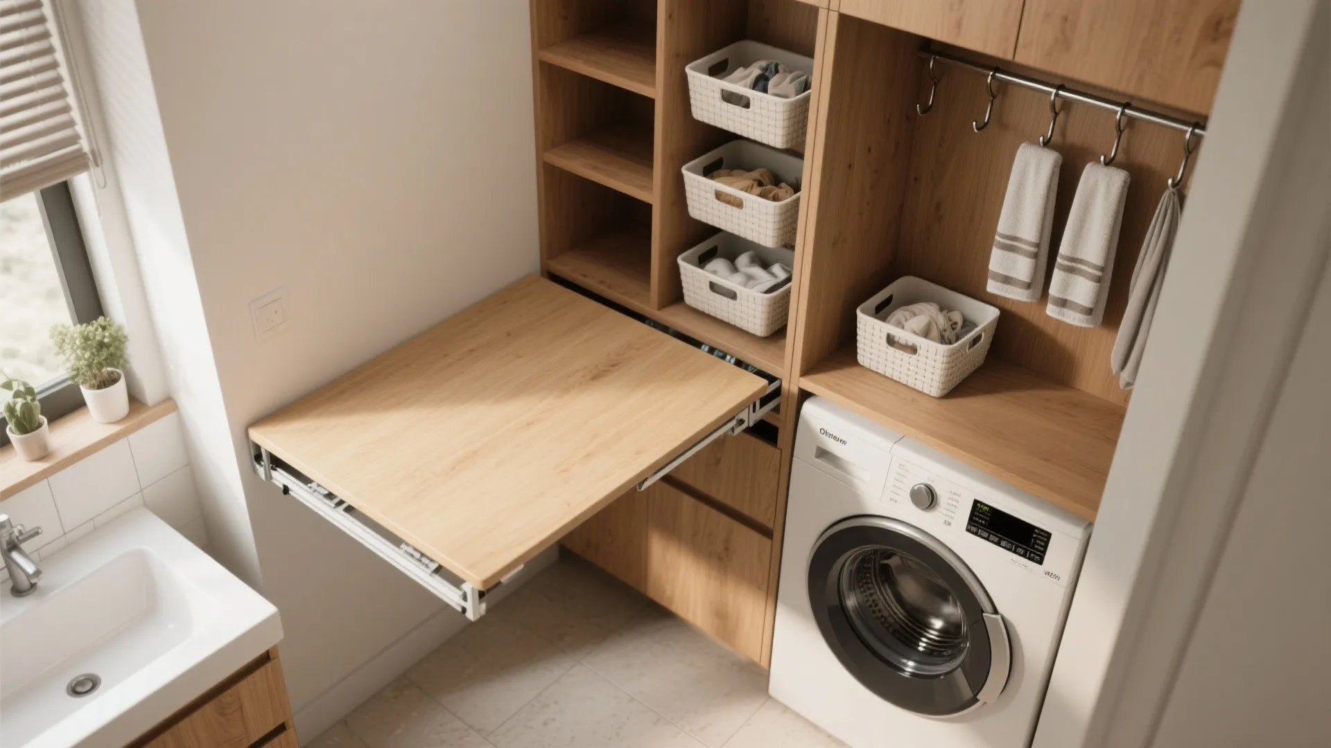 5. Smart Storage and Folding Stations