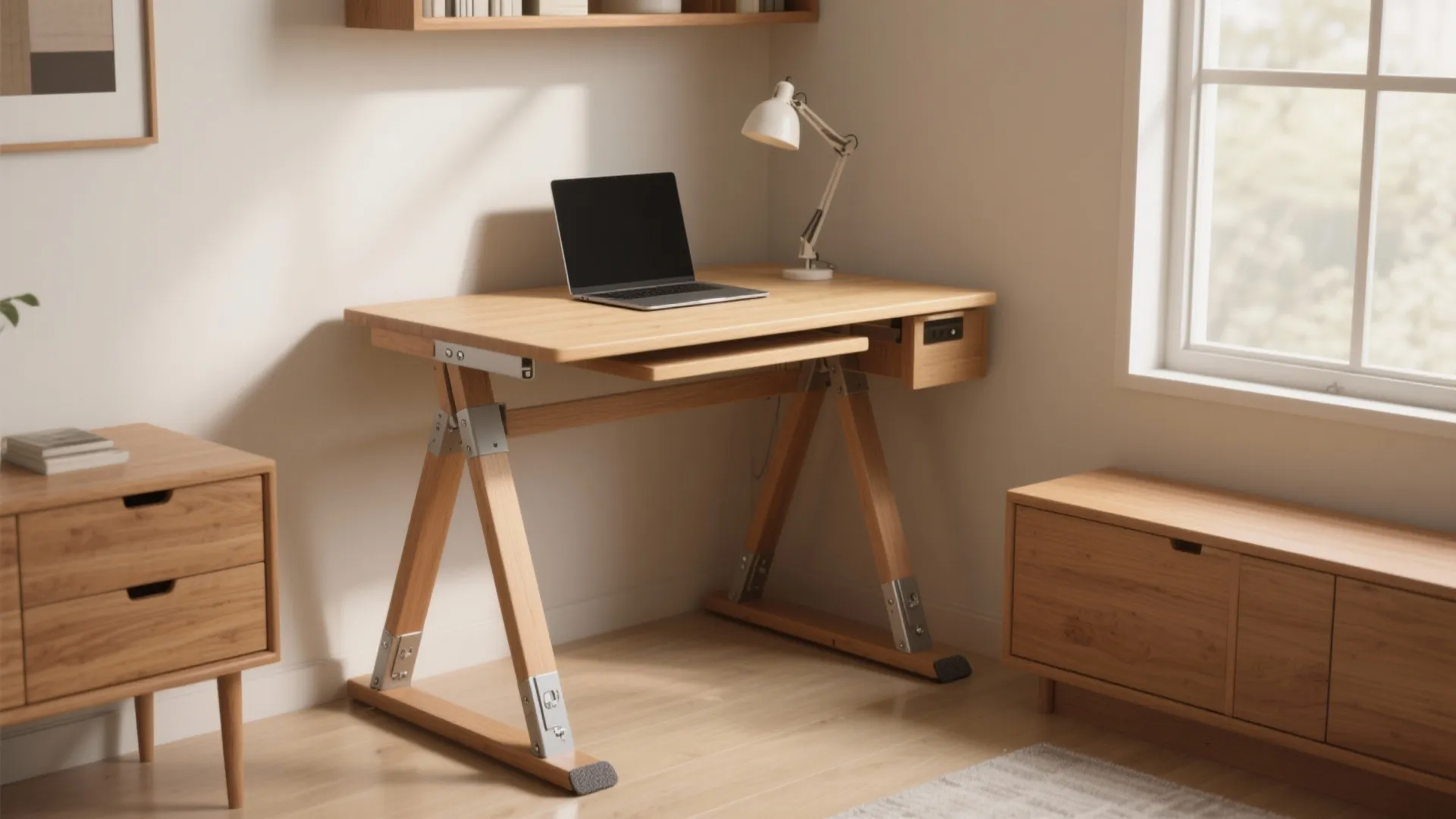 DIY Wood Folding Table: Step-by-Step How-To Guide: 1 Minute to a Functional, Space-Saving Table Build