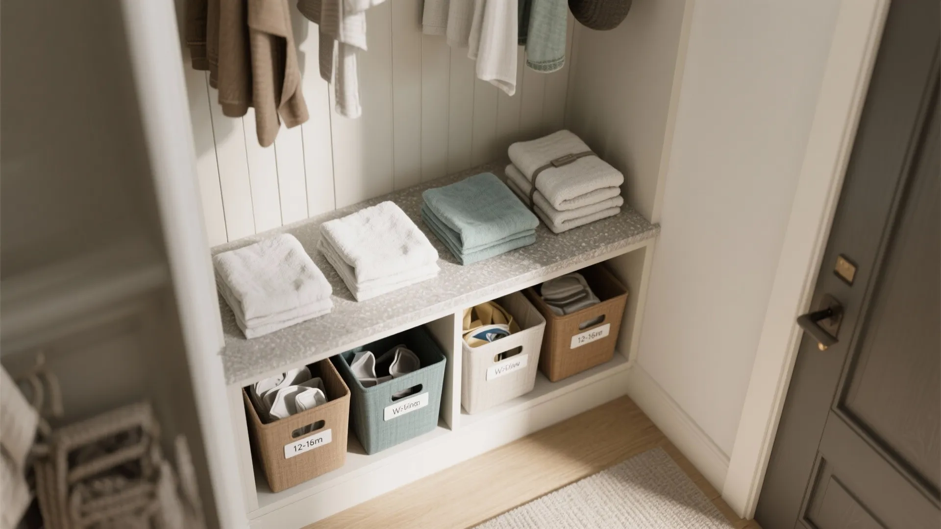 2. Built-in folding and sorting station