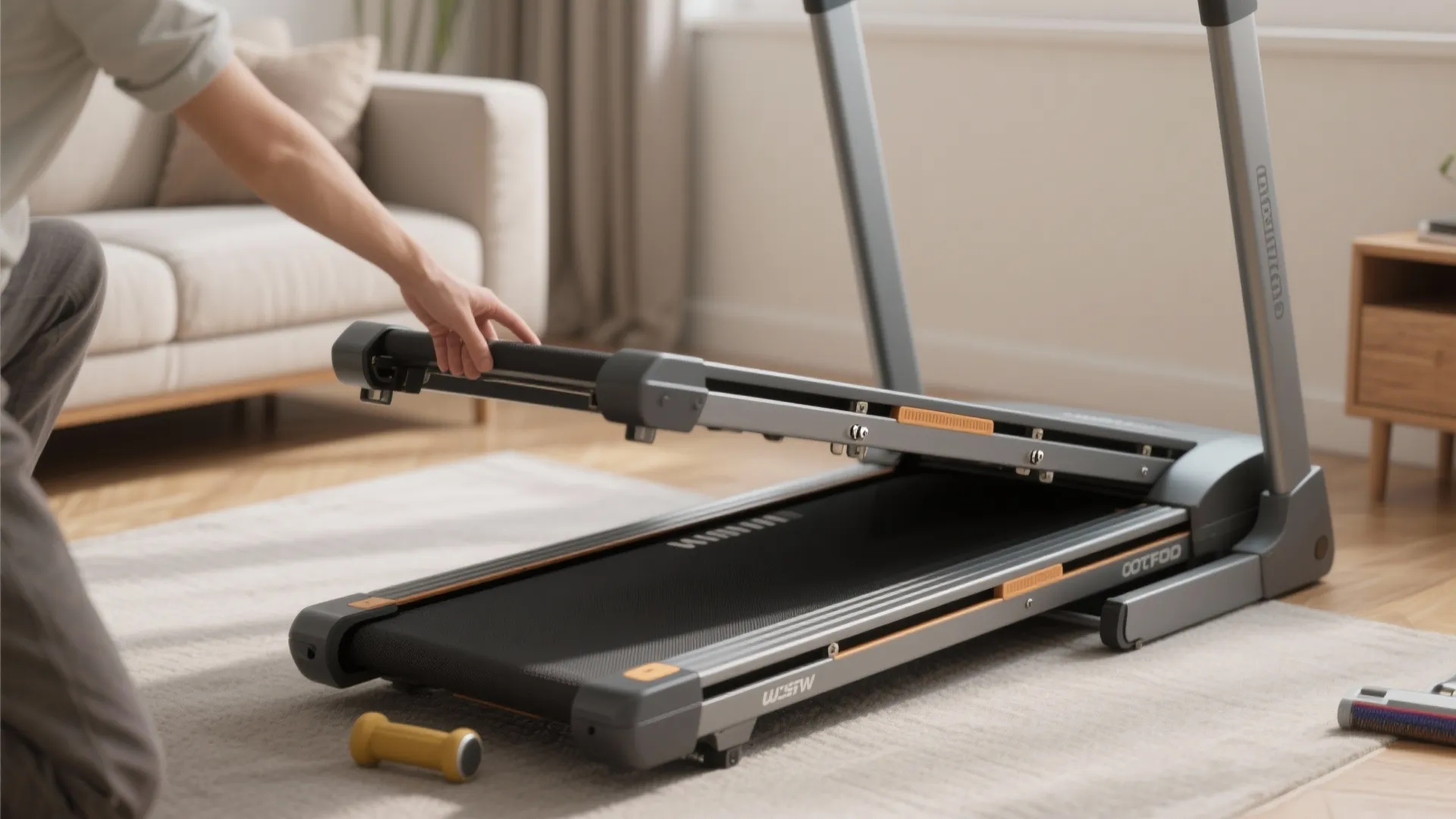 1. Choose a folding treadmill that truly folds