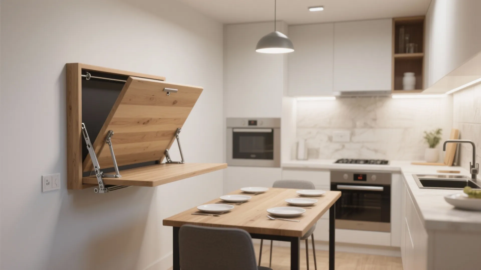 7. Folding Wall Tables