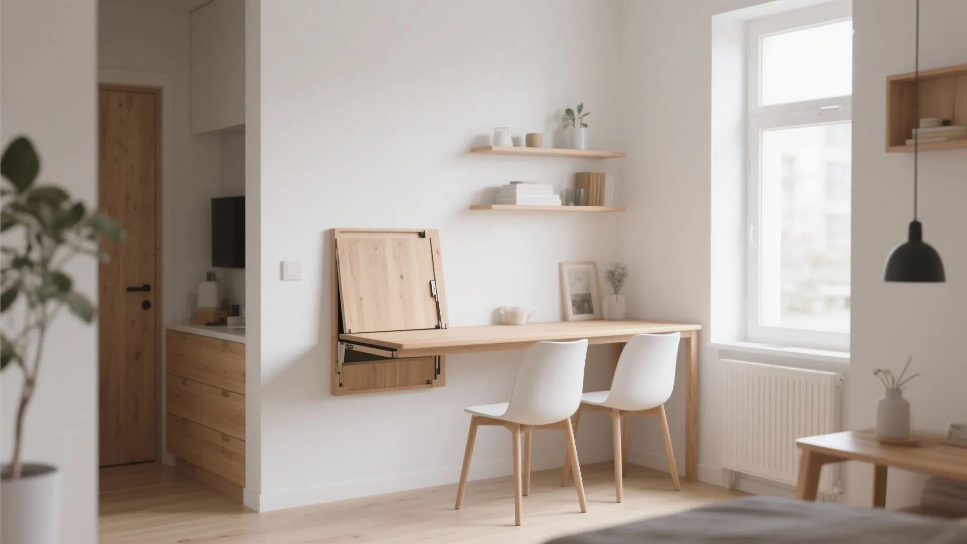 4. Folding Wall Table