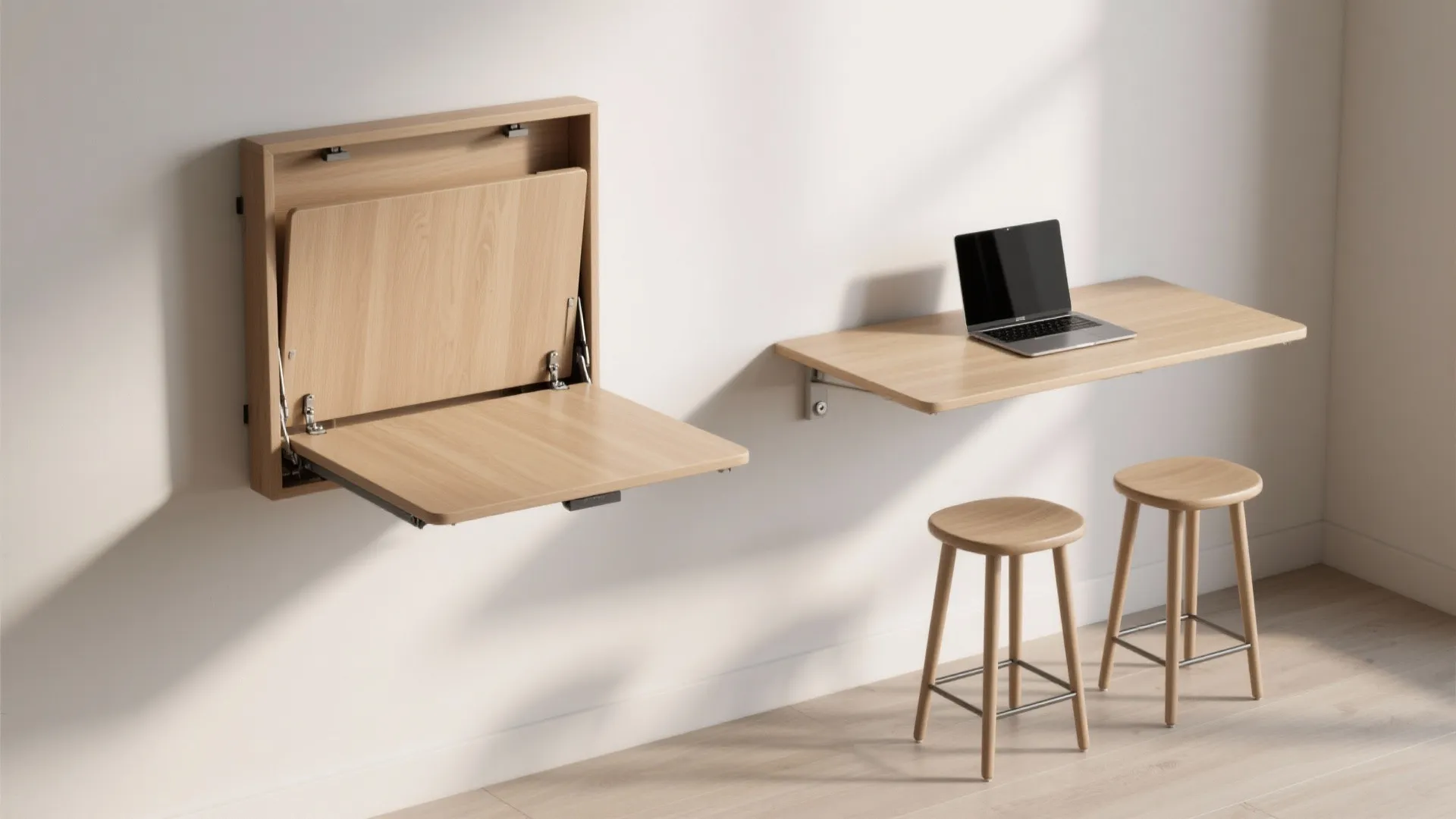 3. Drop-leaf and wall-mounted folding tables