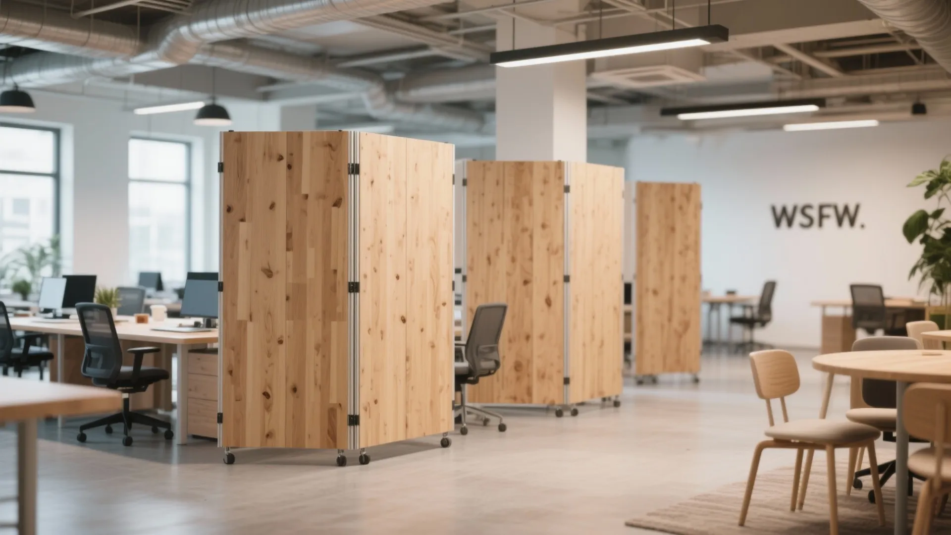 3. Folding Wooden Screens