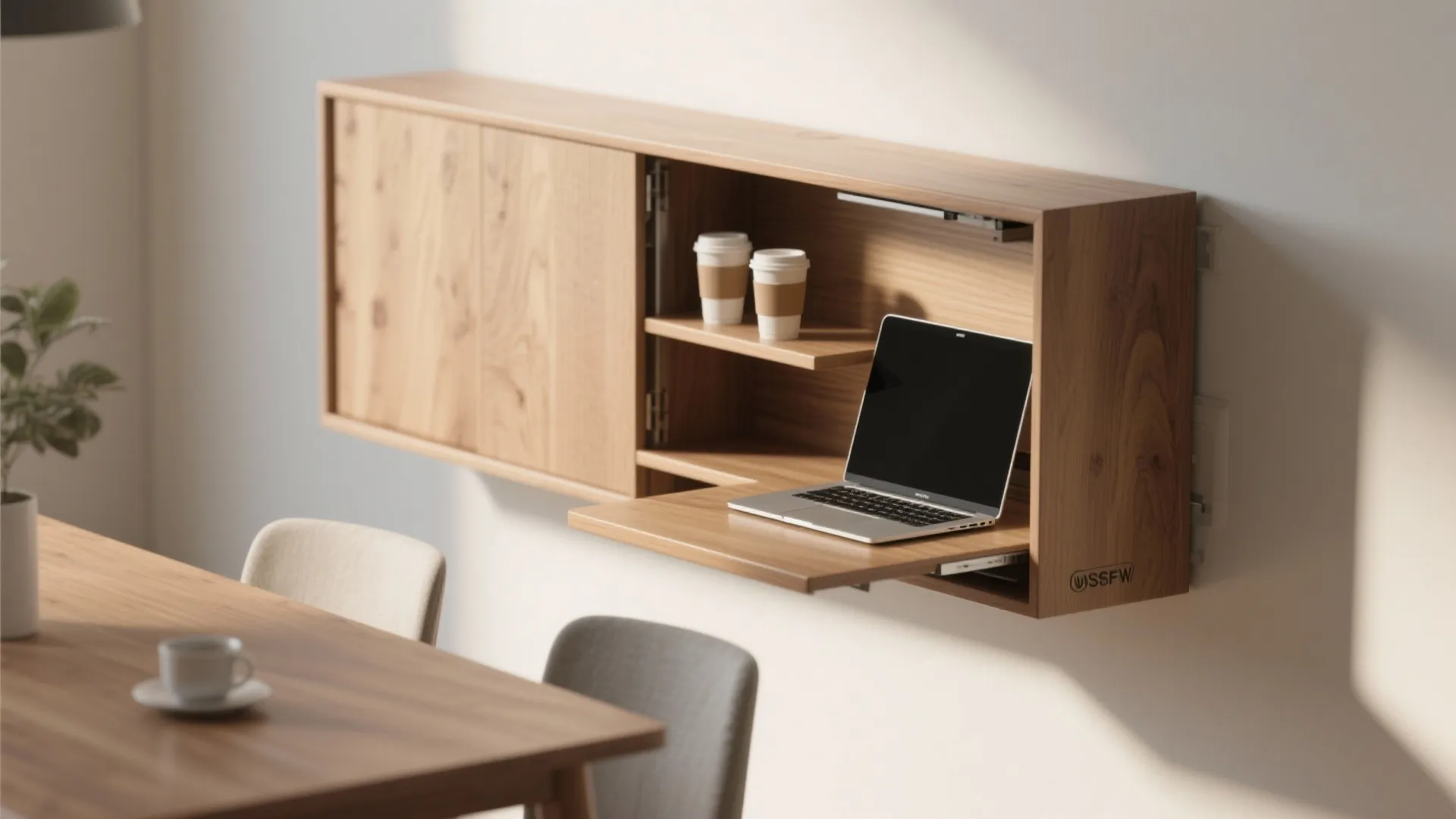 1. Fold-Out Workstation