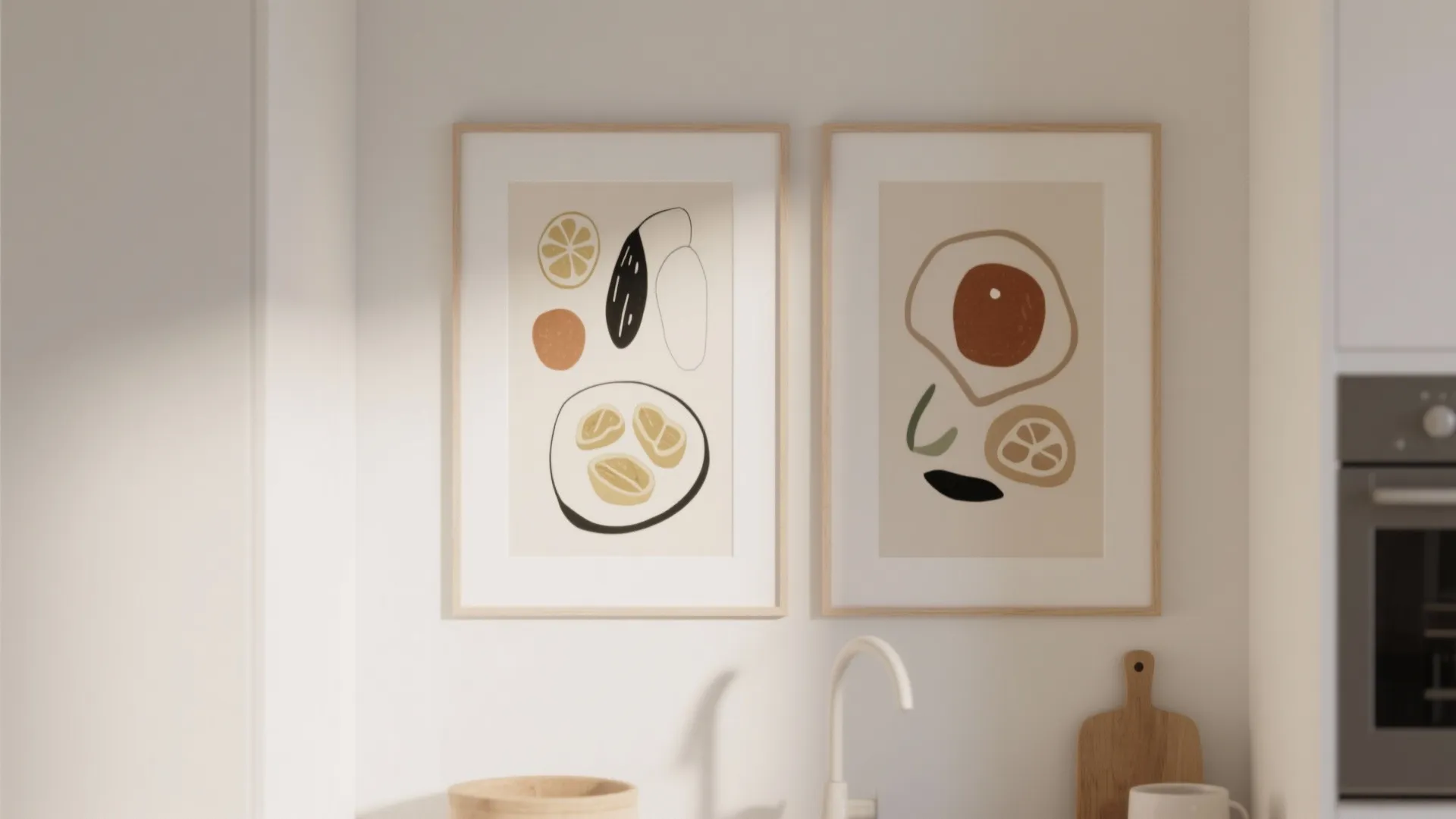 8. Art Prints with Food Themes