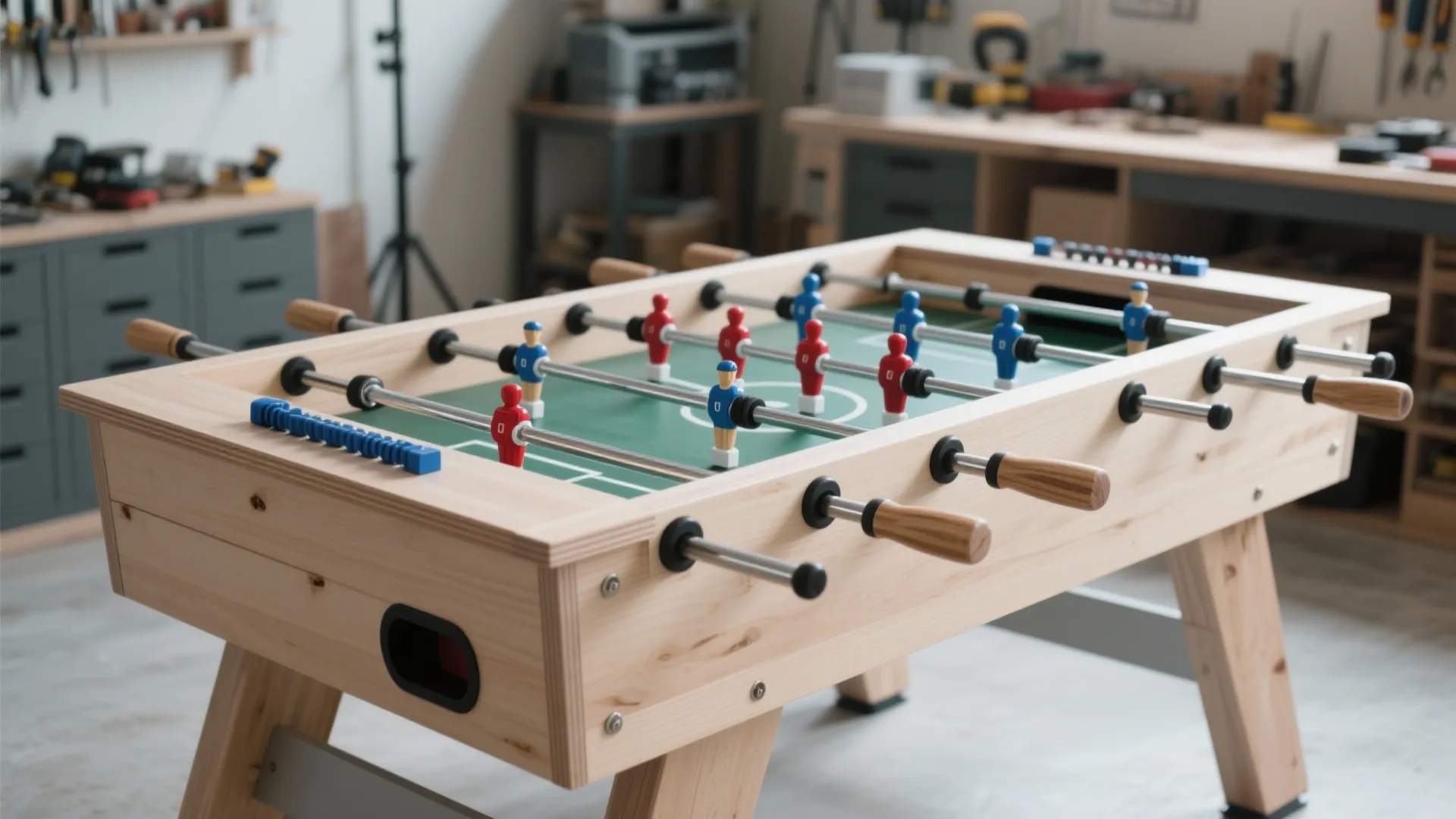 Foosball Table DIY: Build Your Own Game Table at Home