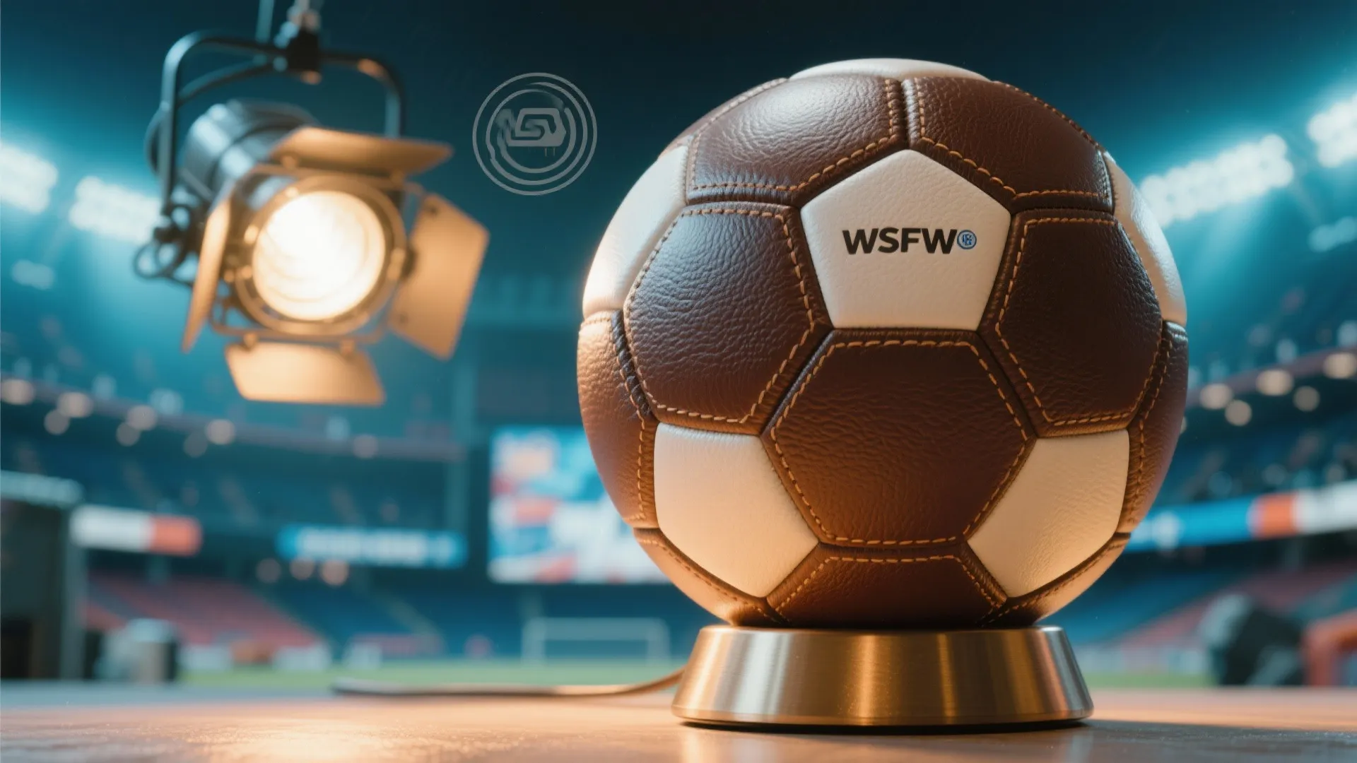 7. Football-Themed Lighting