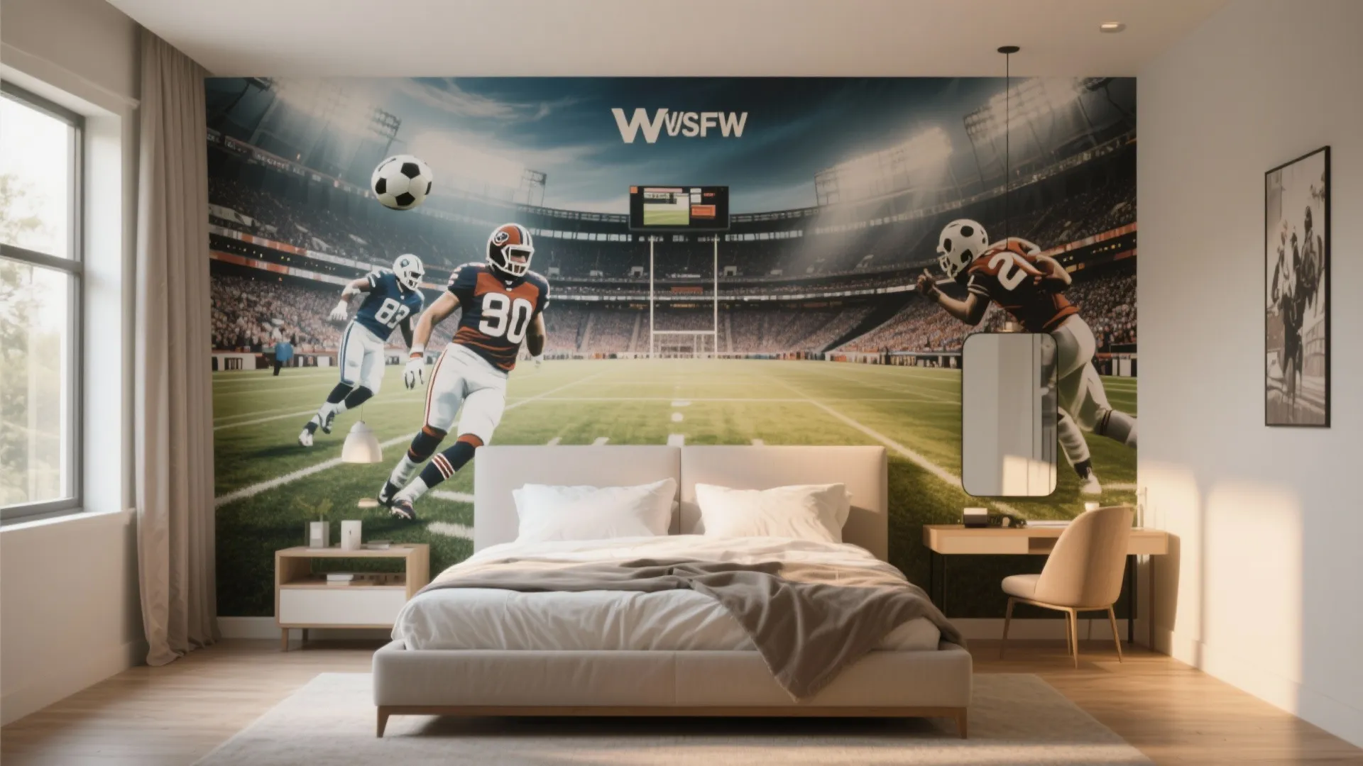 2. Wall Murals and Decals